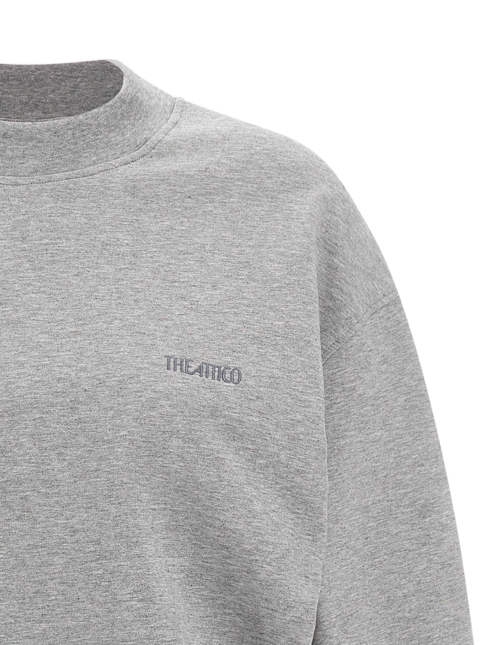 The Attico Women Mélange Sweatshirt Dress THE ATTICO