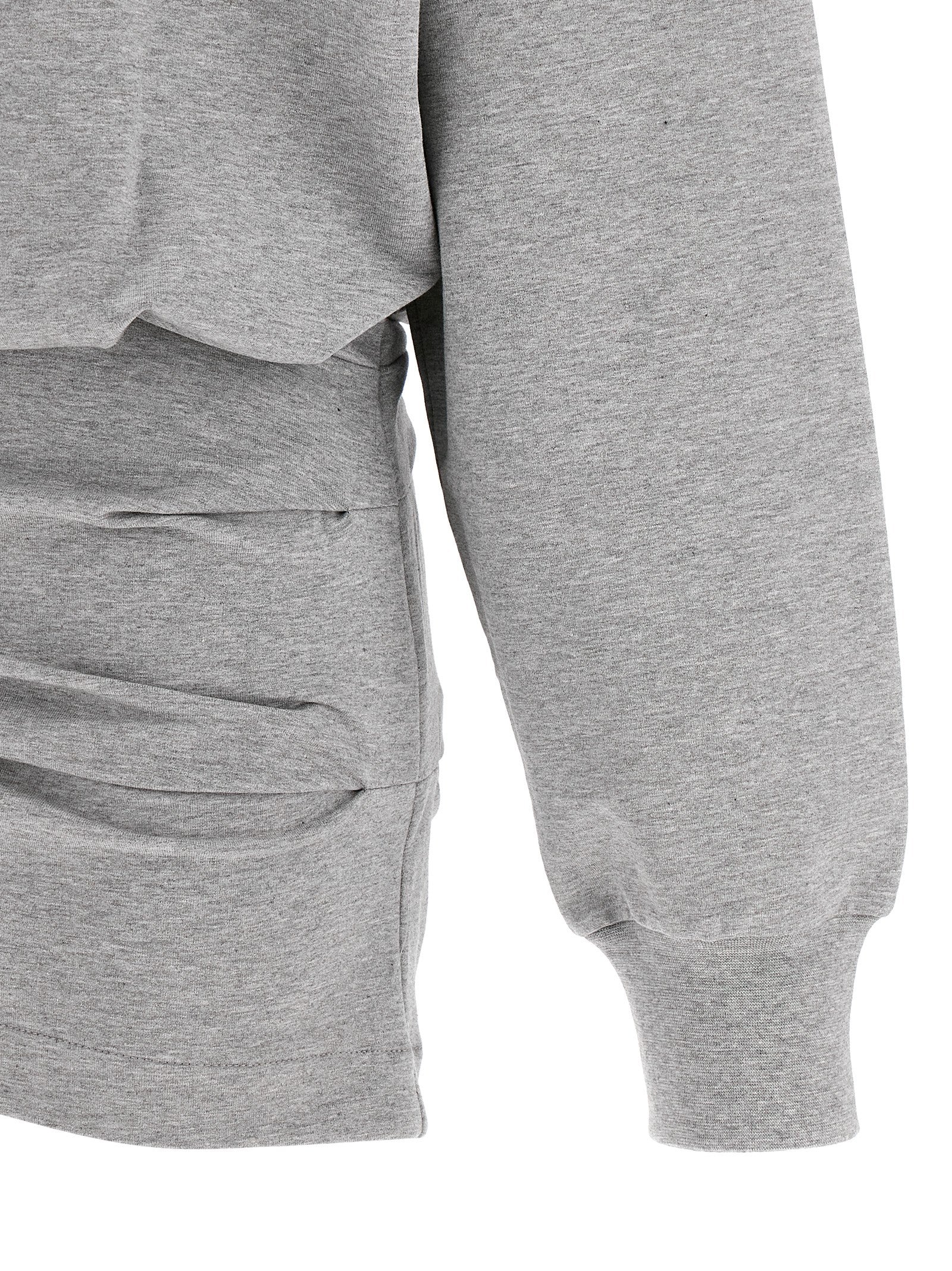 The Attico Women Mélange Sweatshirt Dress THE ATTICO
