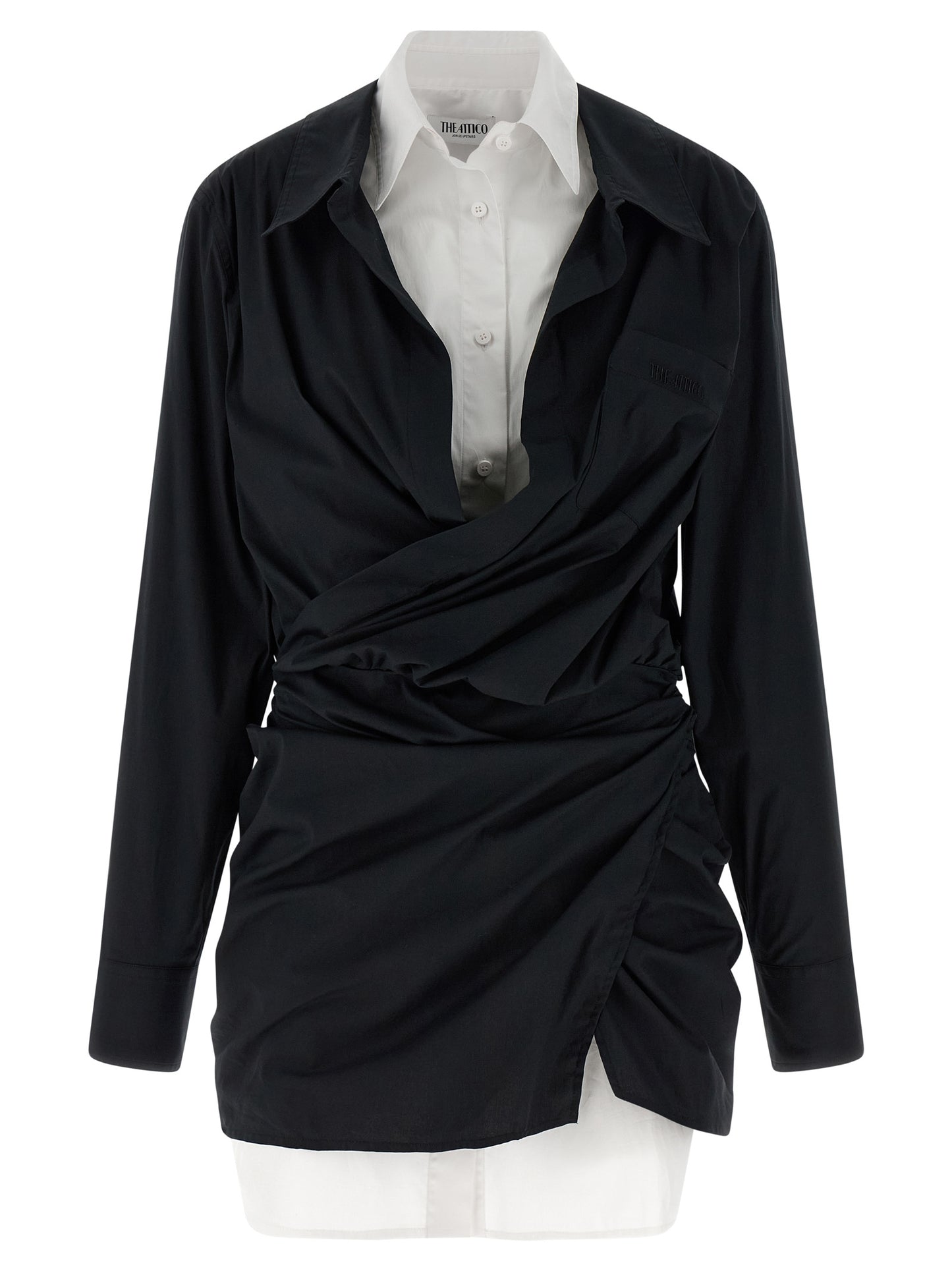 The Attico Women Double Layer Shirt Dress THE ATTICO