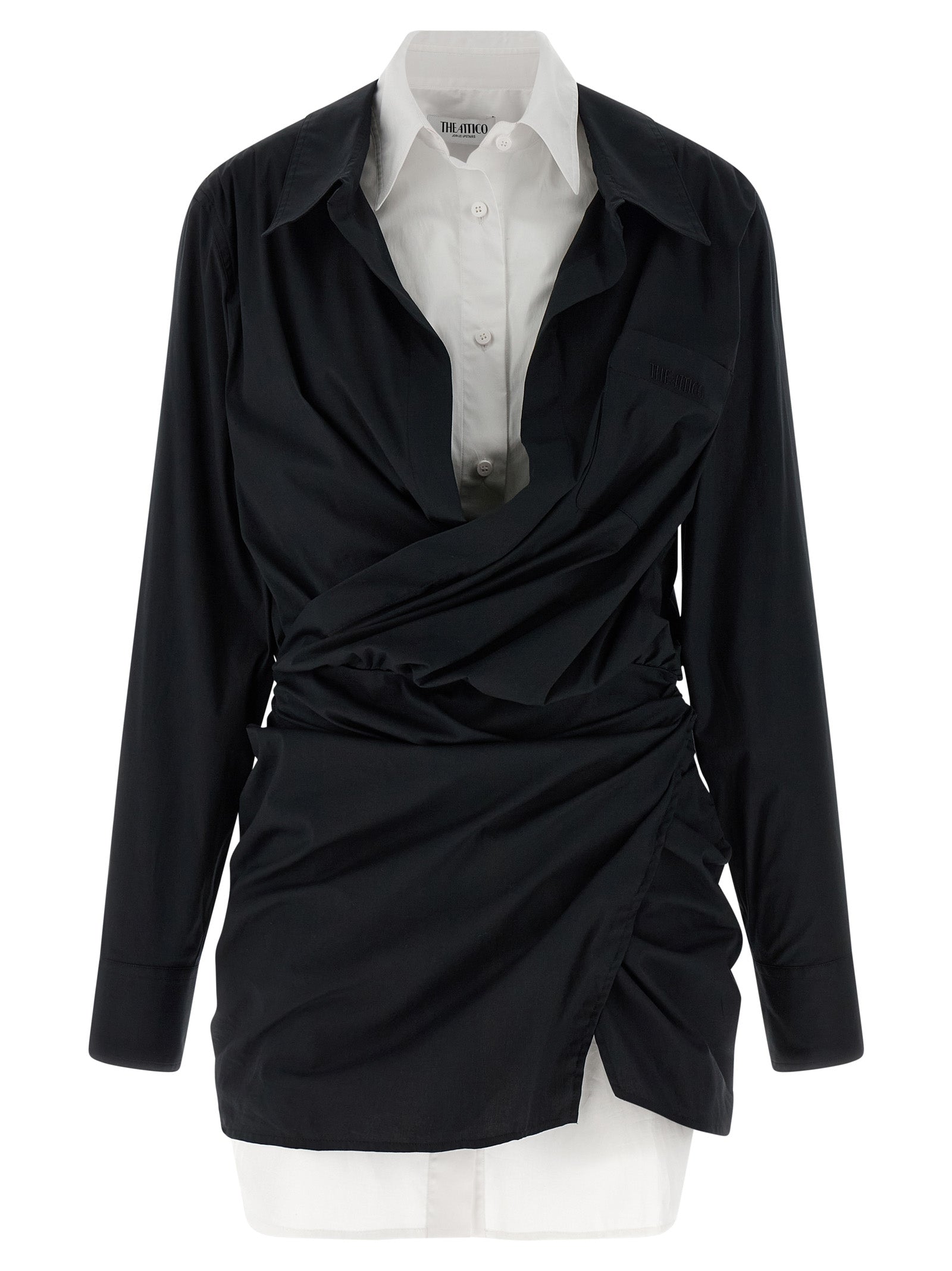 The Attico Women Double Layer Shirt Dress THE ATTICO