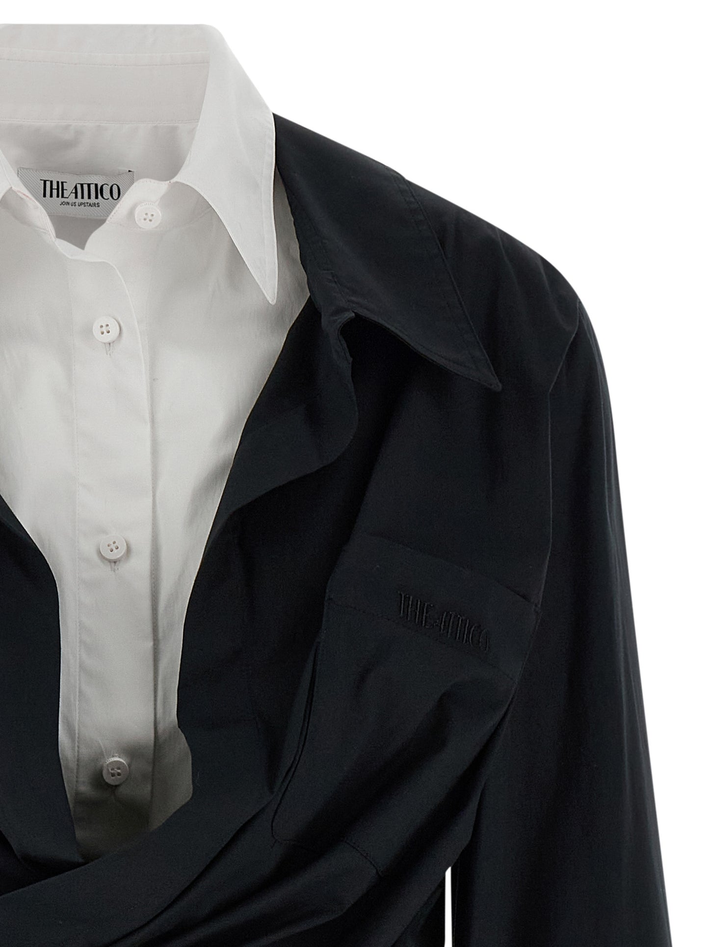 The Attico Women Double Layer Shirt Dress THE ATTICO