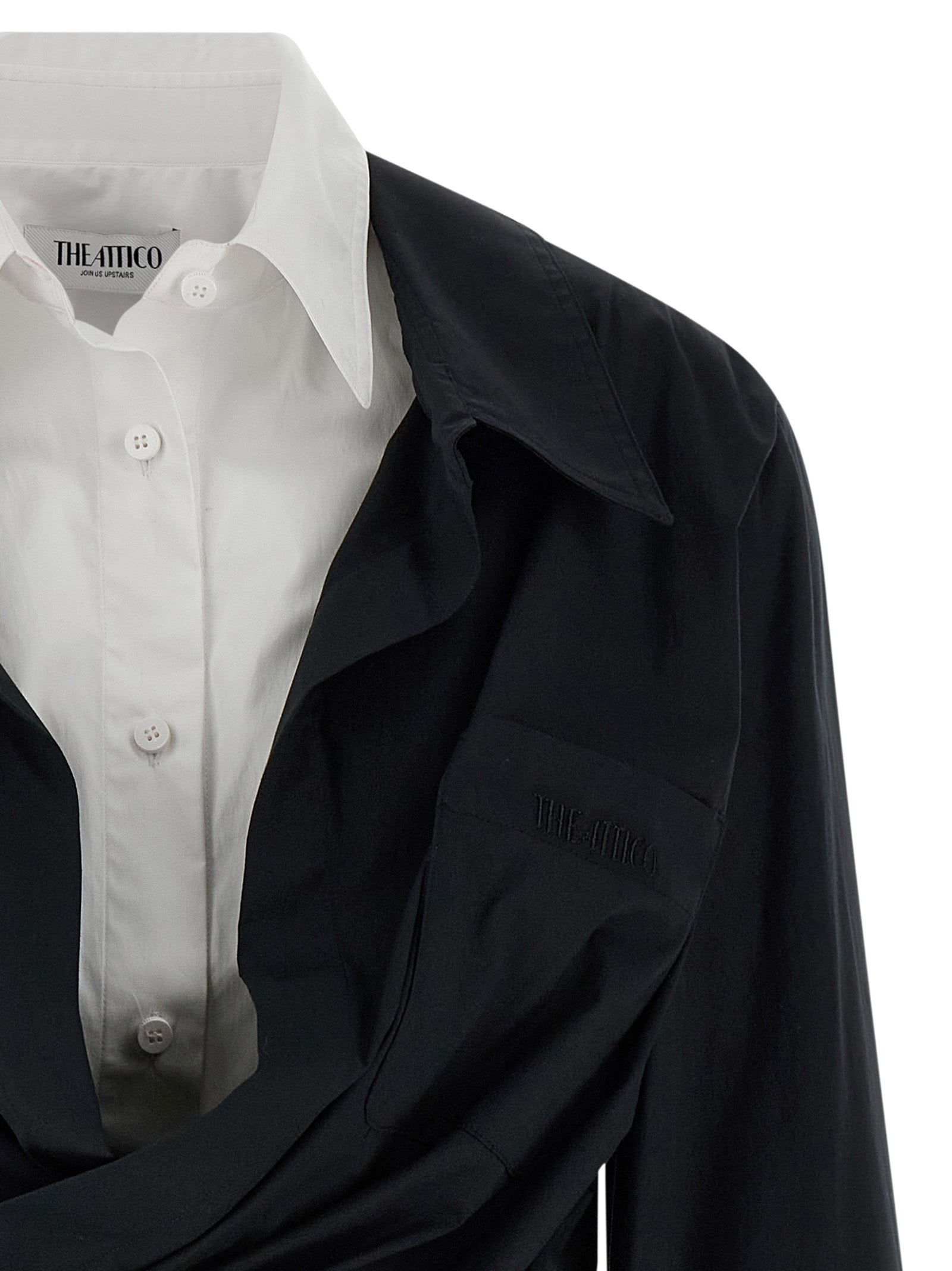 The Attico Women Double Layer Shirt Dress THE ATTICO