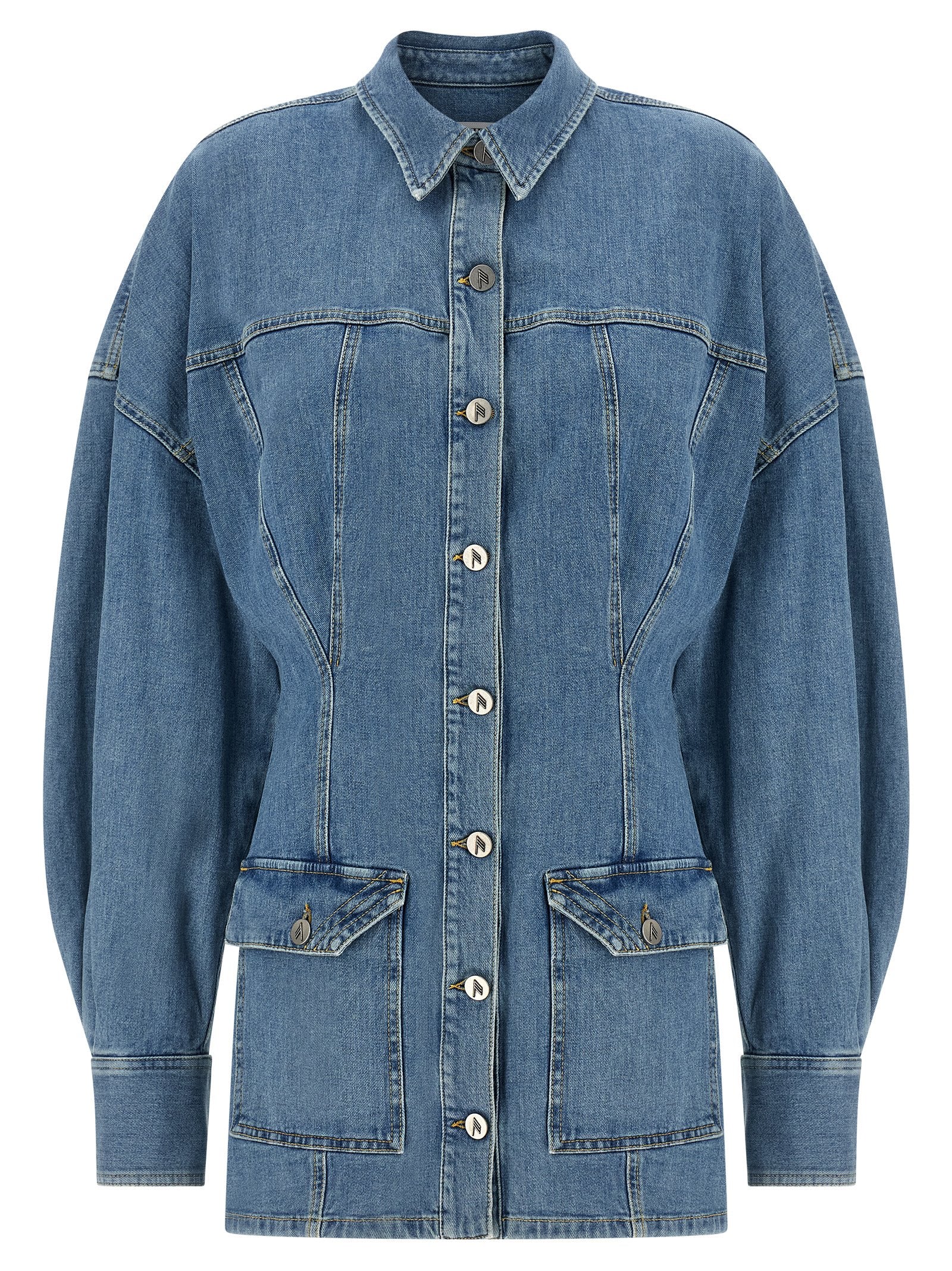 The Attico Women Denim Dress THE ATTICO