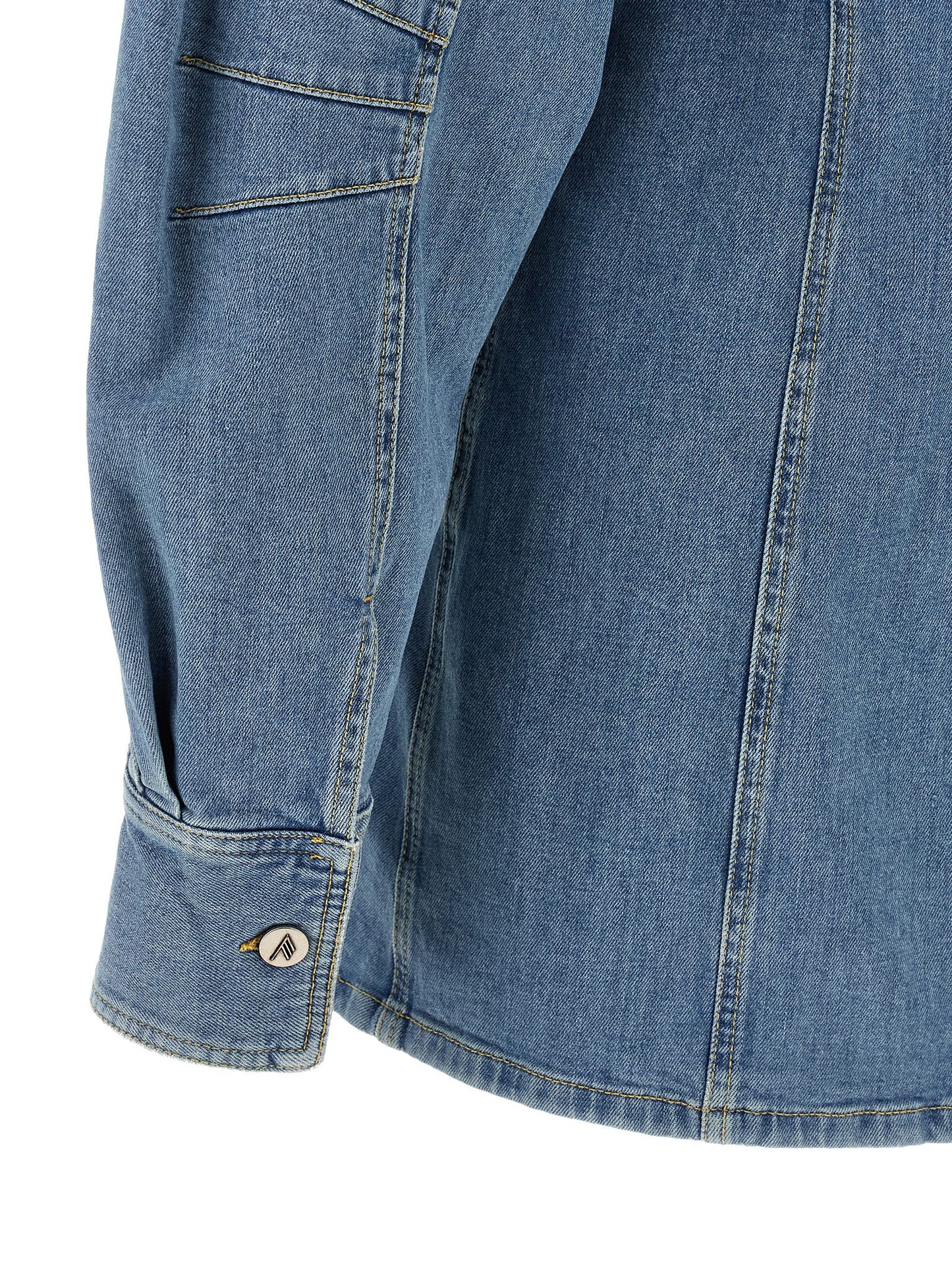 The Attico Women Denim Dress THE ATTICO