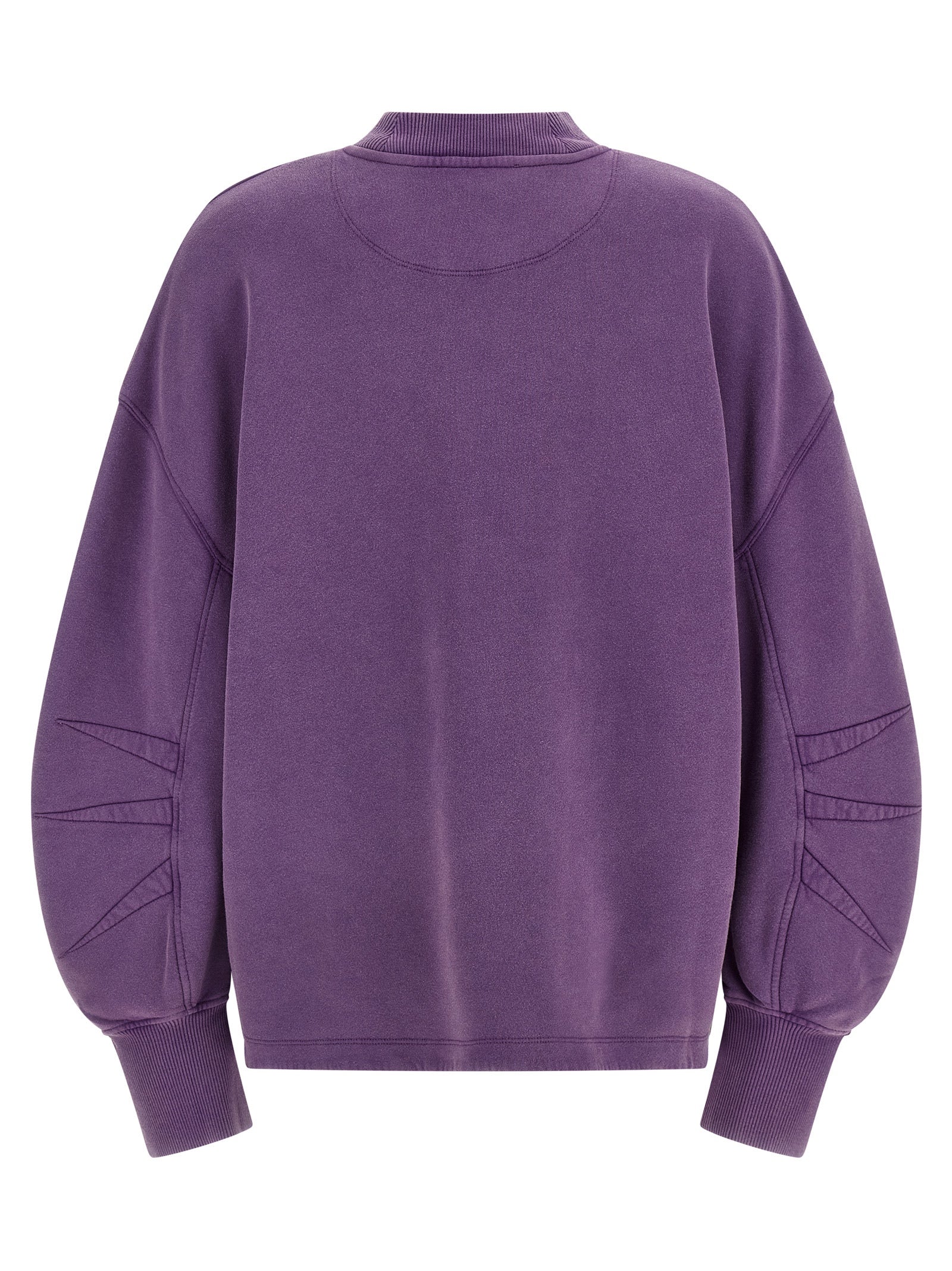 The Attico Women Shaped Slit Sweatshirt THE ATTICO