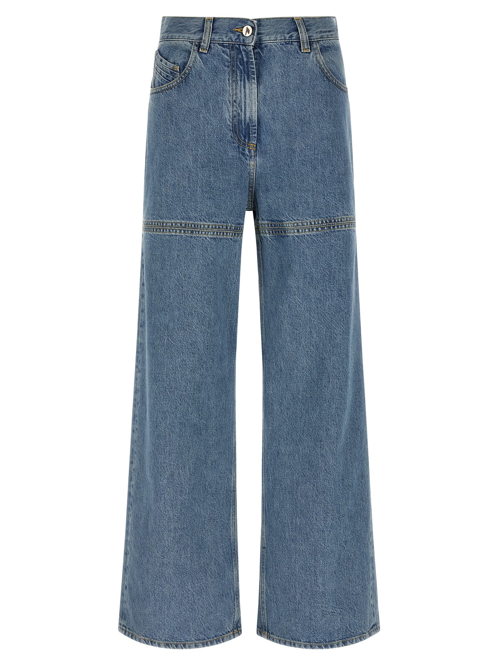 The Attico Women Cut-Out Jeans THE ATTICO