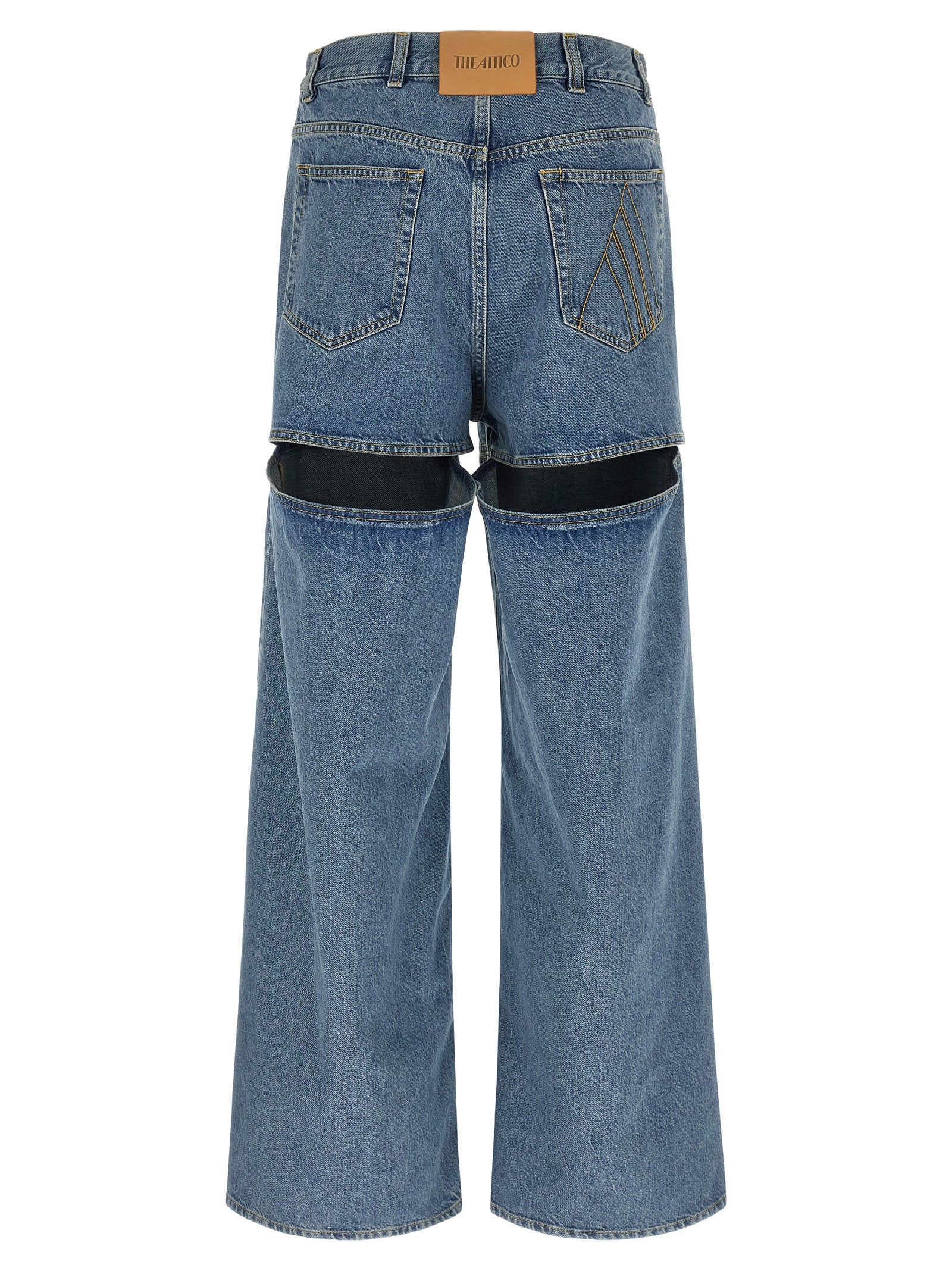 The Attico Women Cut-Out Jeans THE ATTICO