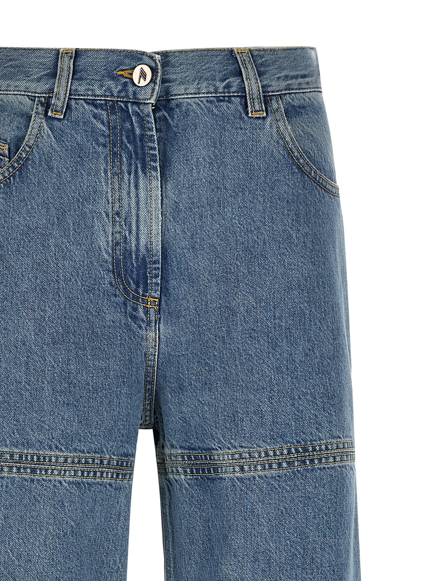 The Attico Women Cut-Out Jeans THE ATTICO
