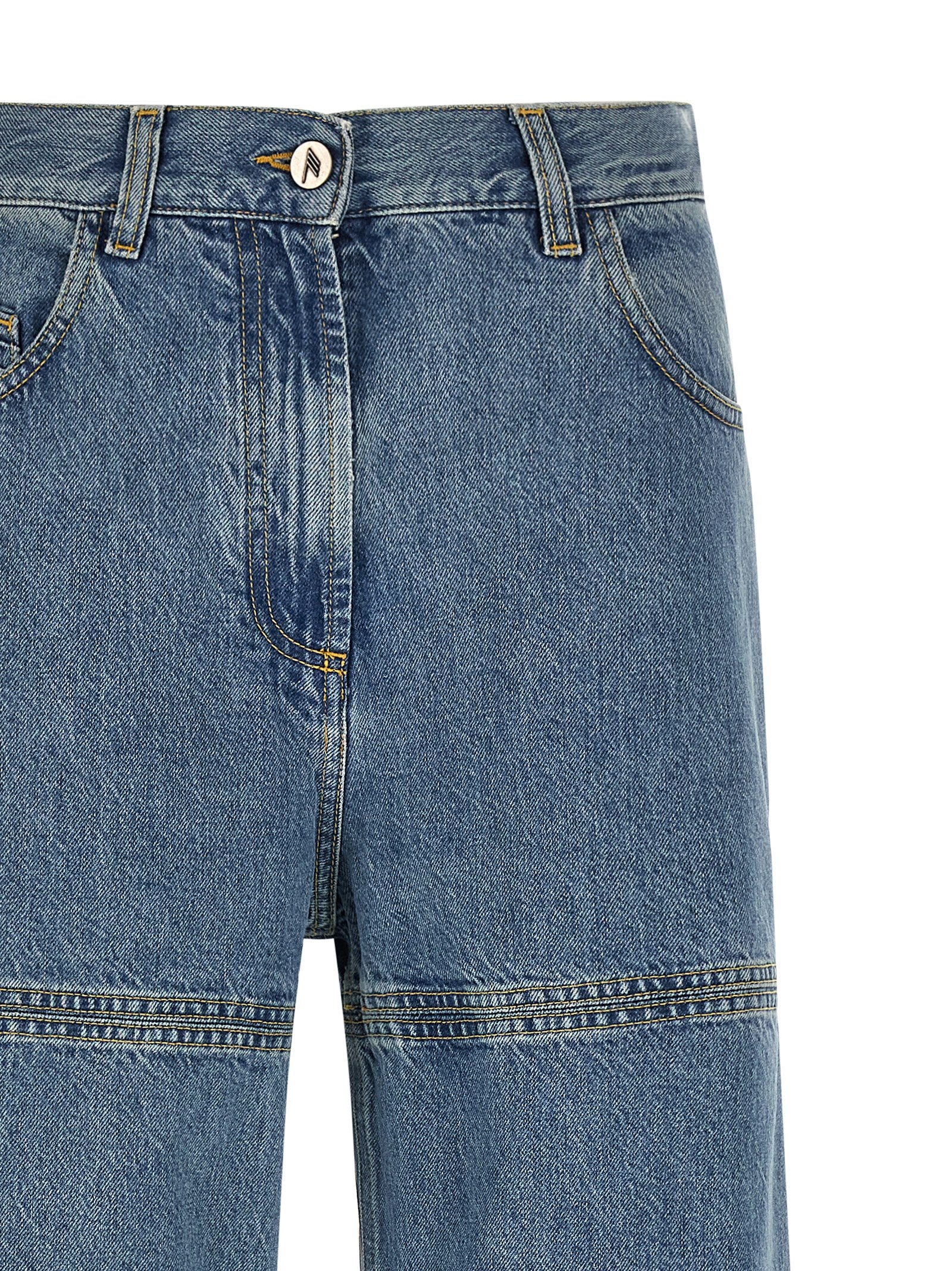 The Attico Women Cut-Out Jeans THE ATTICO