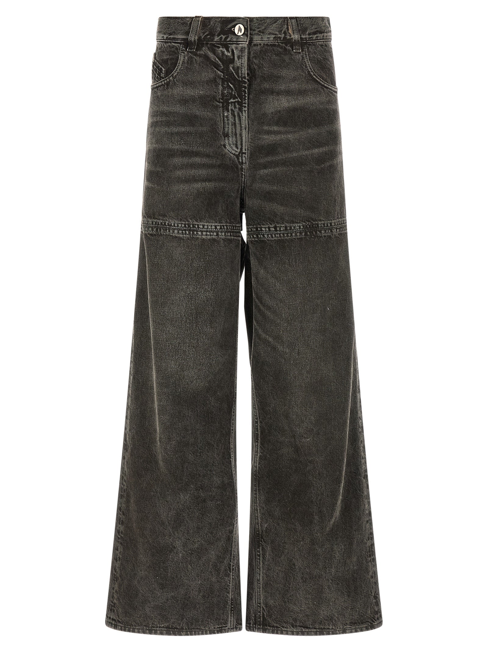 The Attico Women Cut-Out Jeans THE ATTICO
