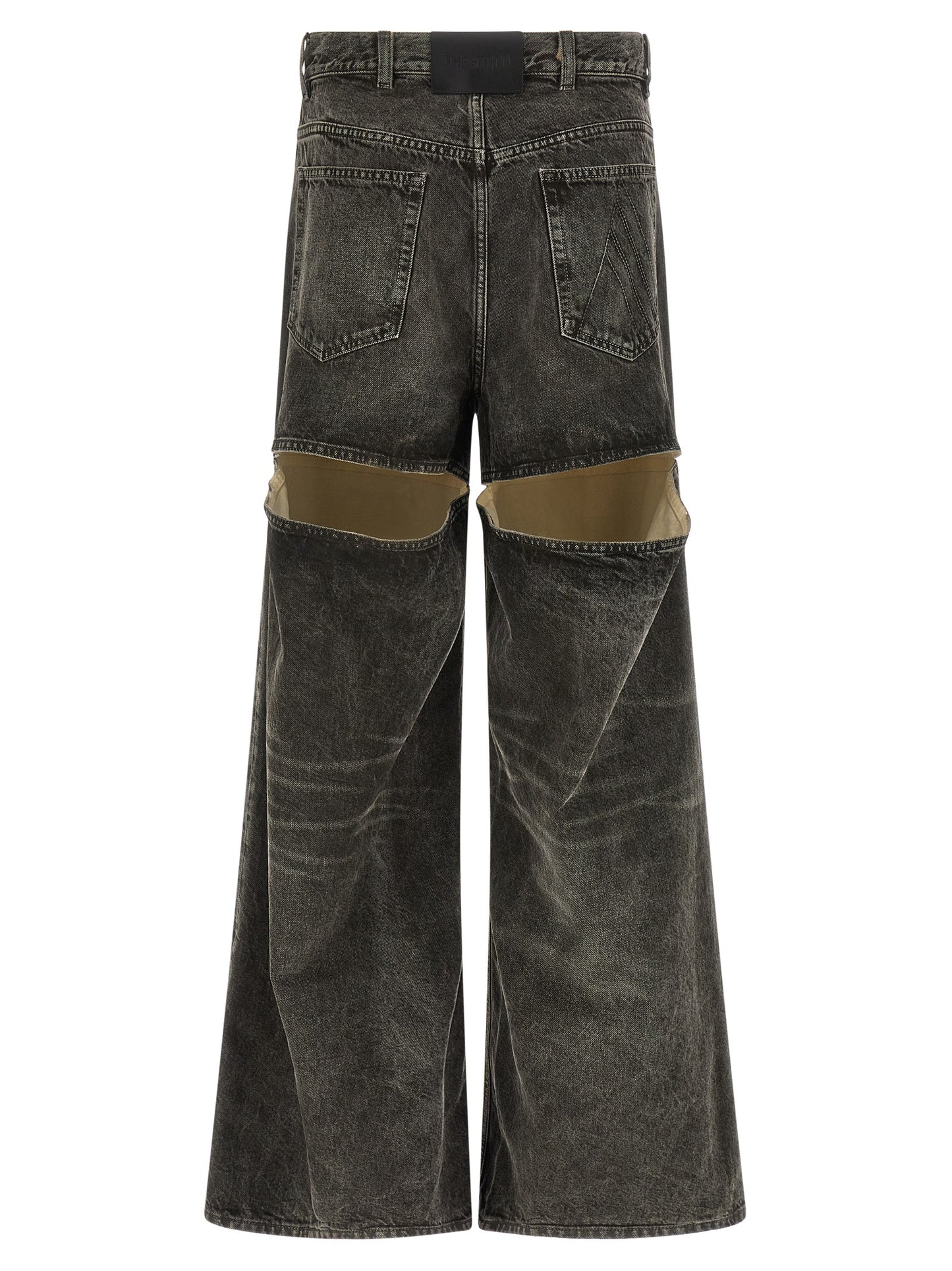 The Attico Women Cut-Out Jeans THE ATTICO