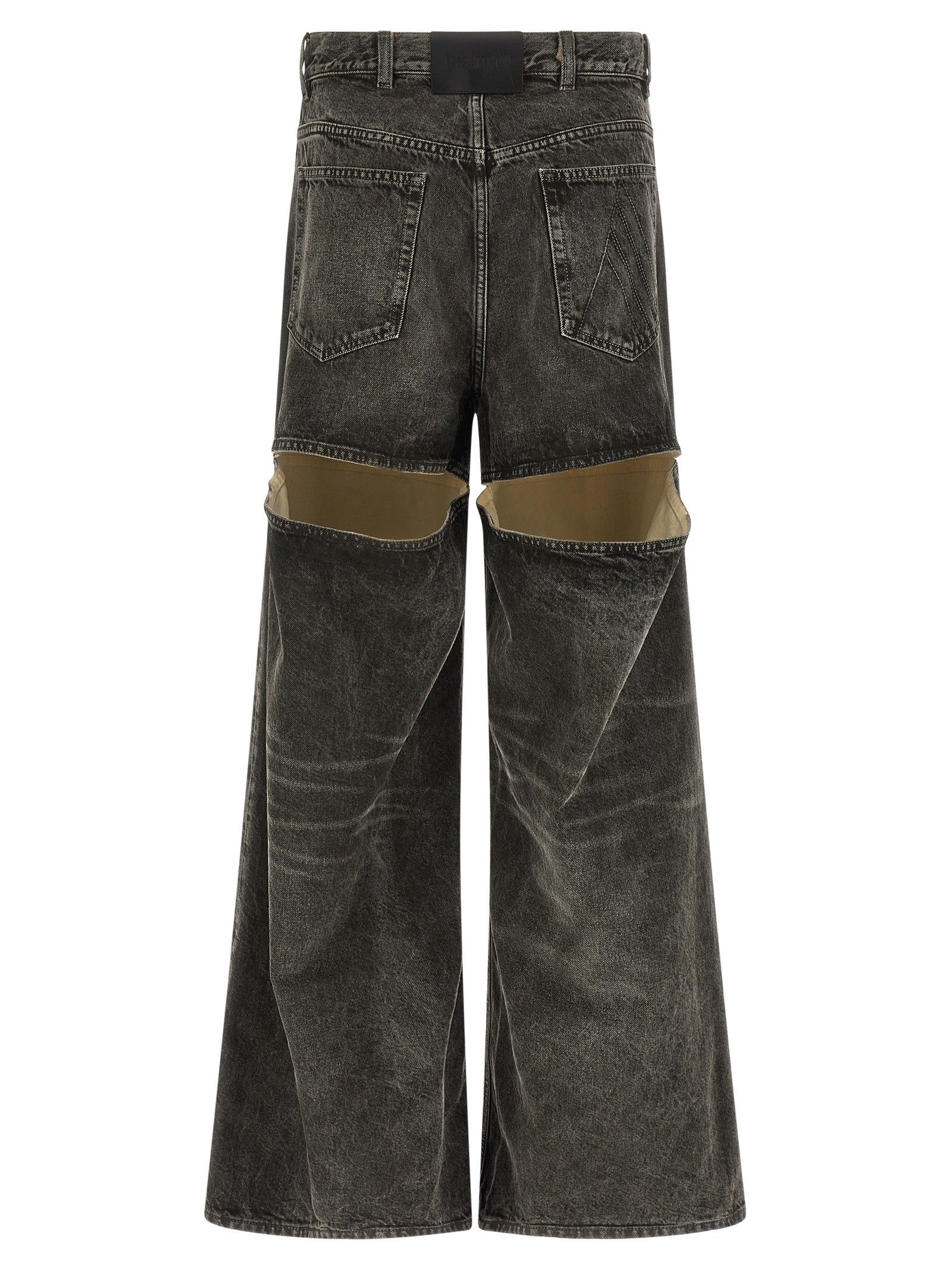 The Attico Women Cut-Out Jeans THE ATTICO
