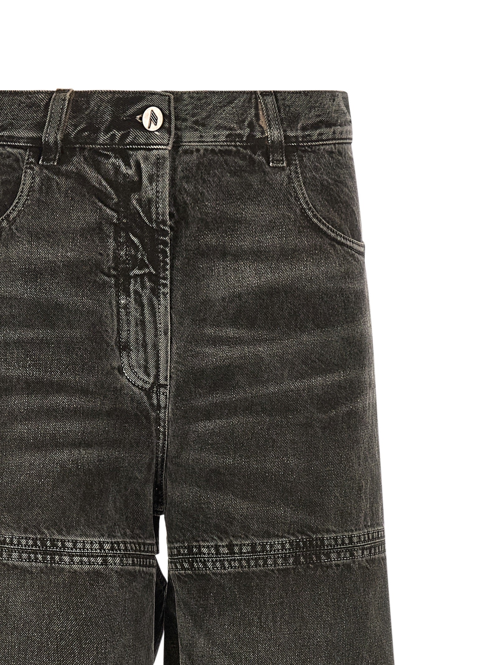 The Attico Women Cut-Out Jeans THE ATTICO