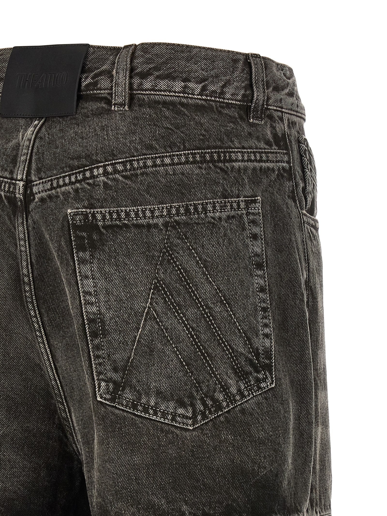 The Attico Women Cut-Out Jeans THE ATTICO