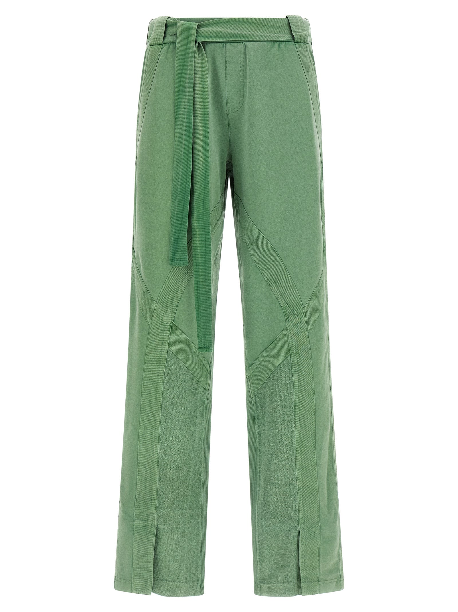 The Attico Women Front Split Pants THE ATTICO