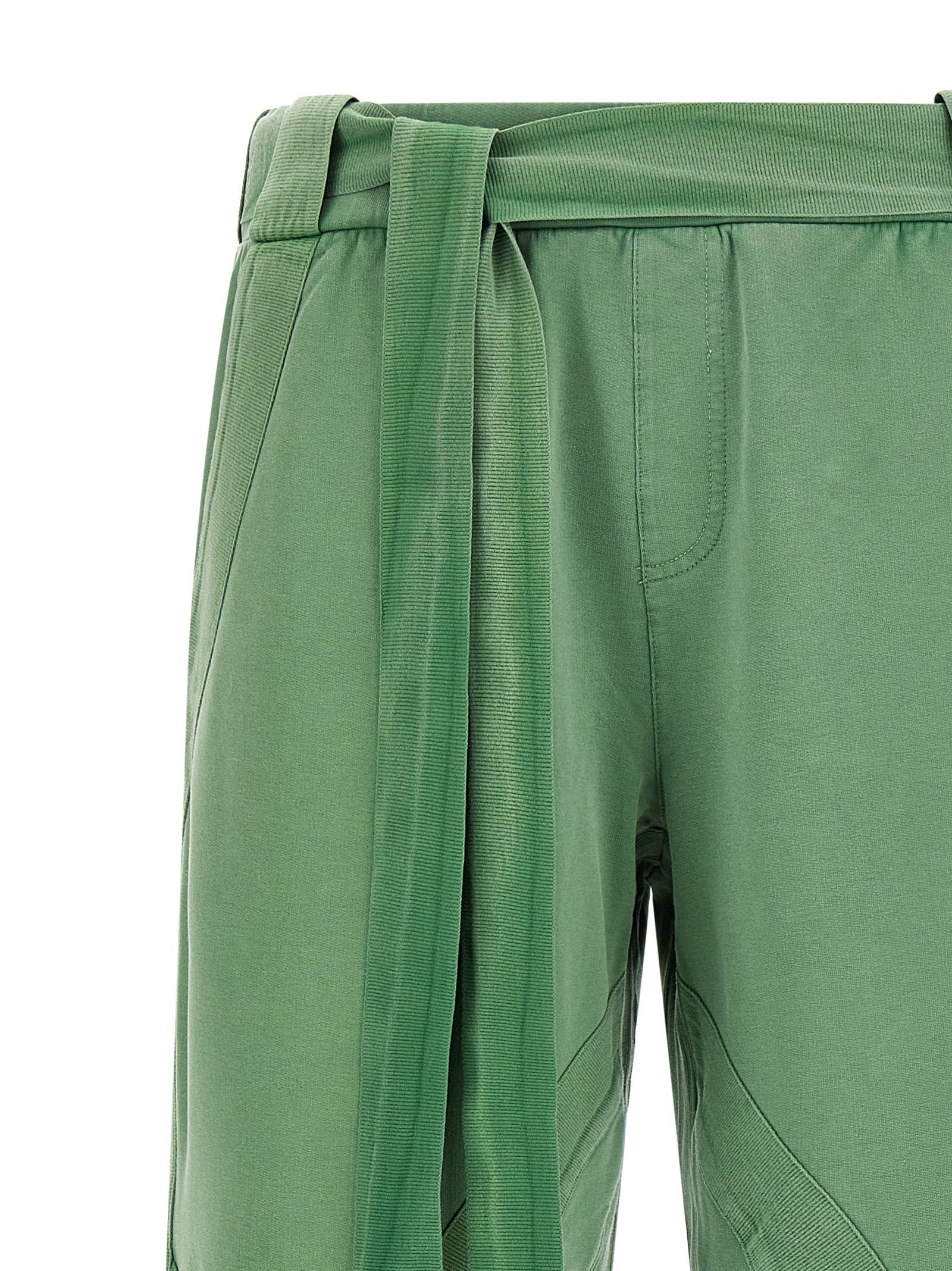 The Attico Women Front Split Pants THE ATTICO