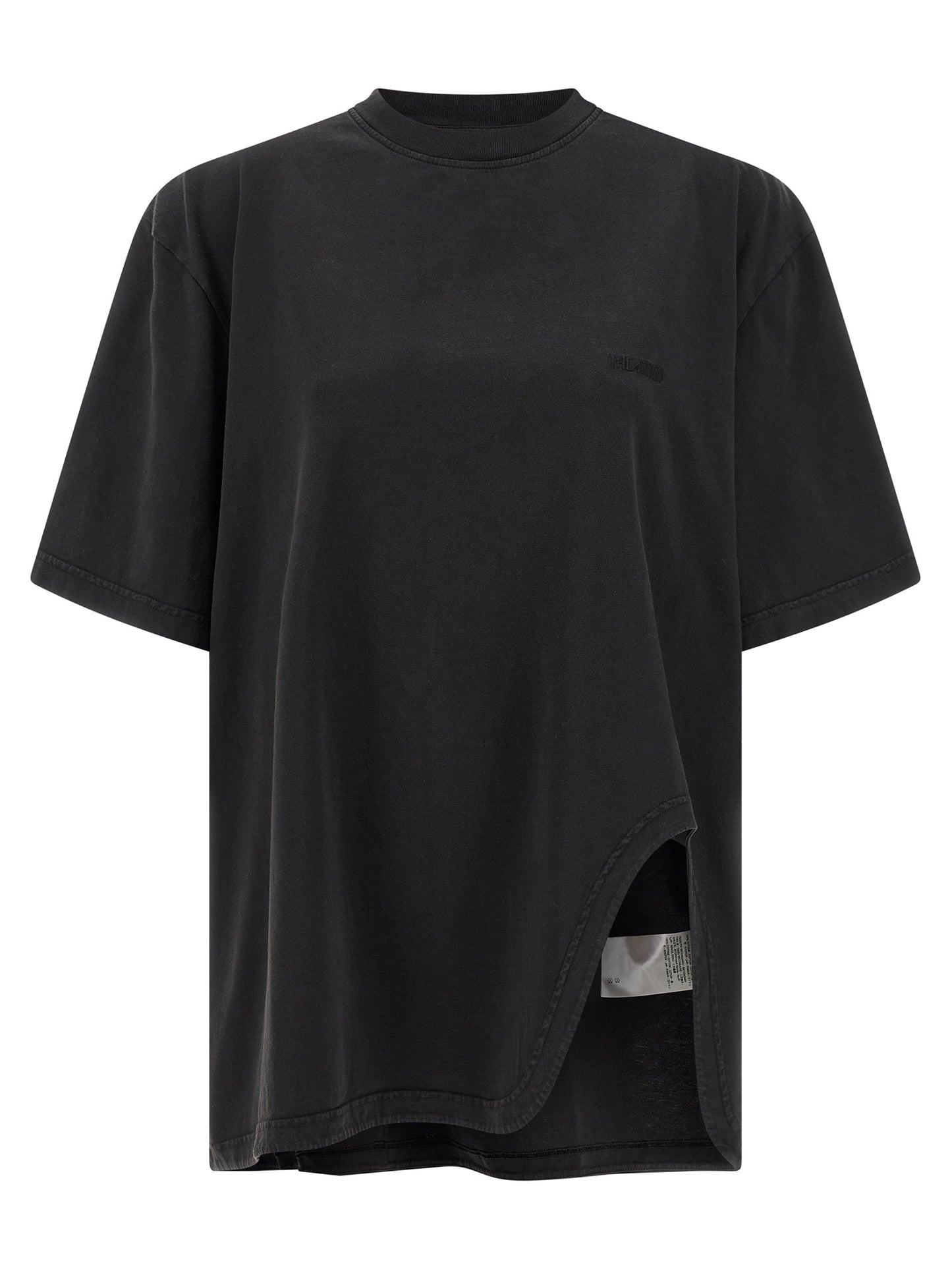 The Attico Women Shaped Split T-Shirt THE ATTICO