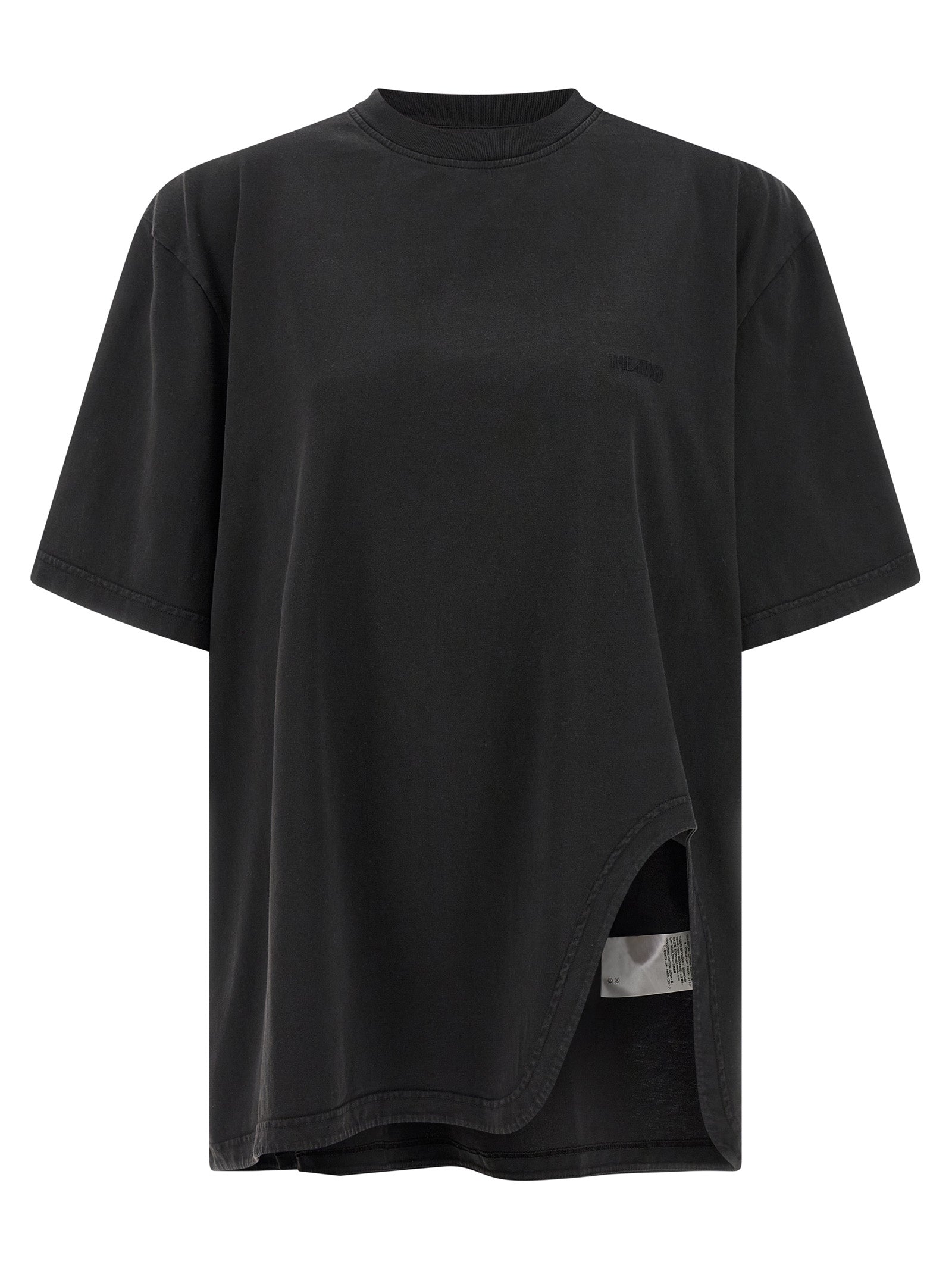 The Attico Women Shaped Split T-Shirt THE ATTICO