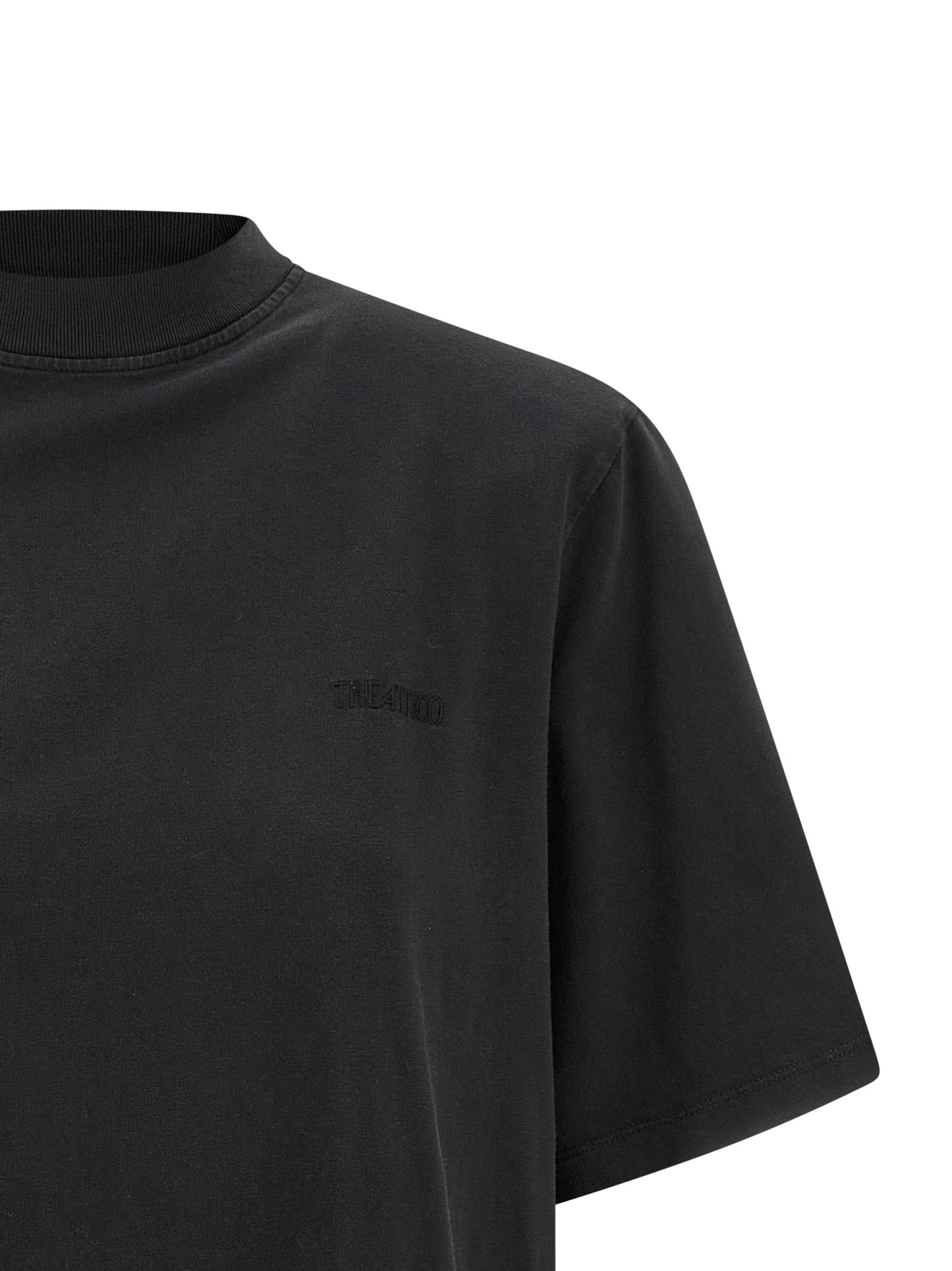 The Attico Women Padded Shoulder T-Shirt