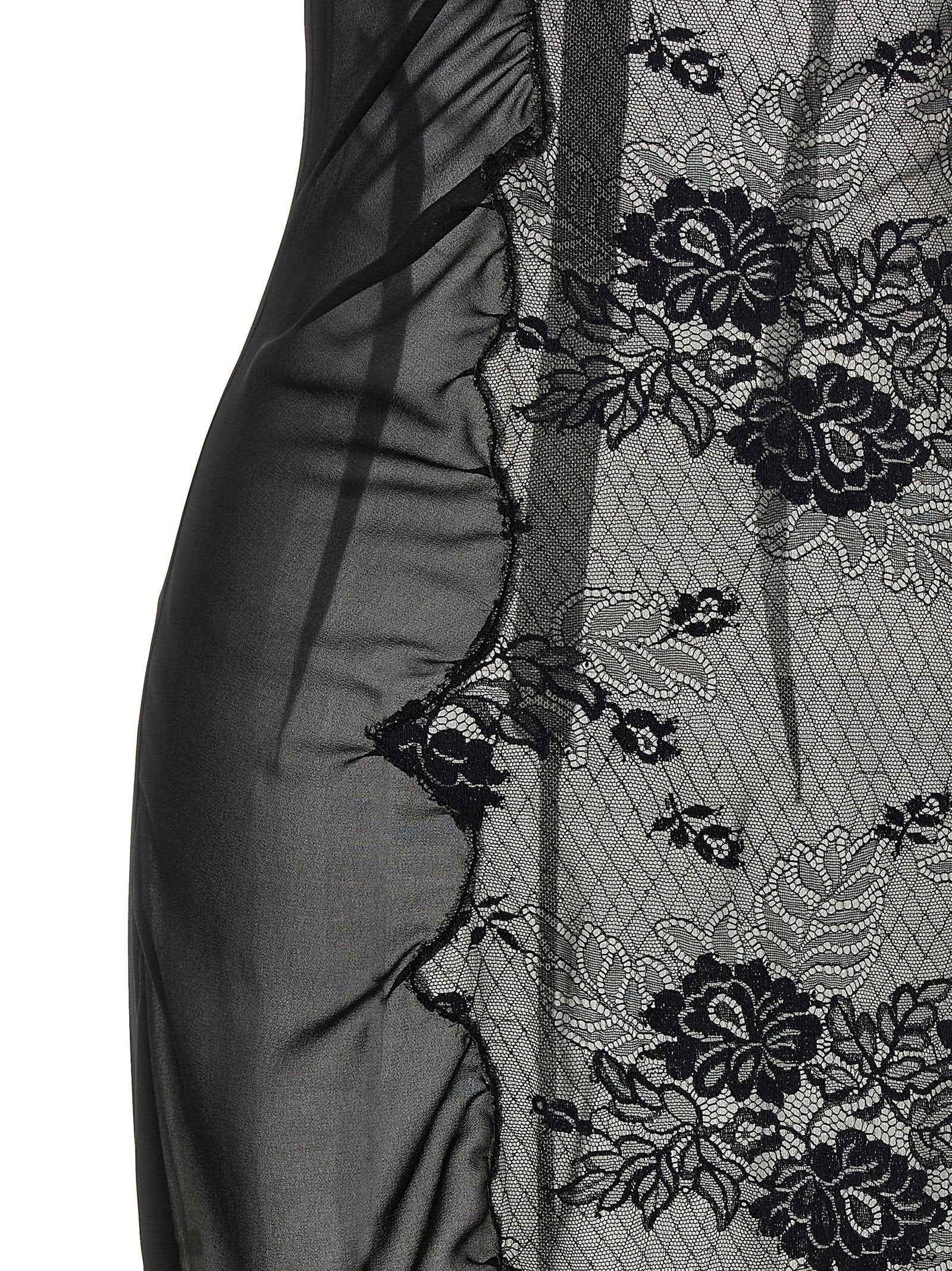 The Attico Women Lace Tulle Dress THE ATTICO