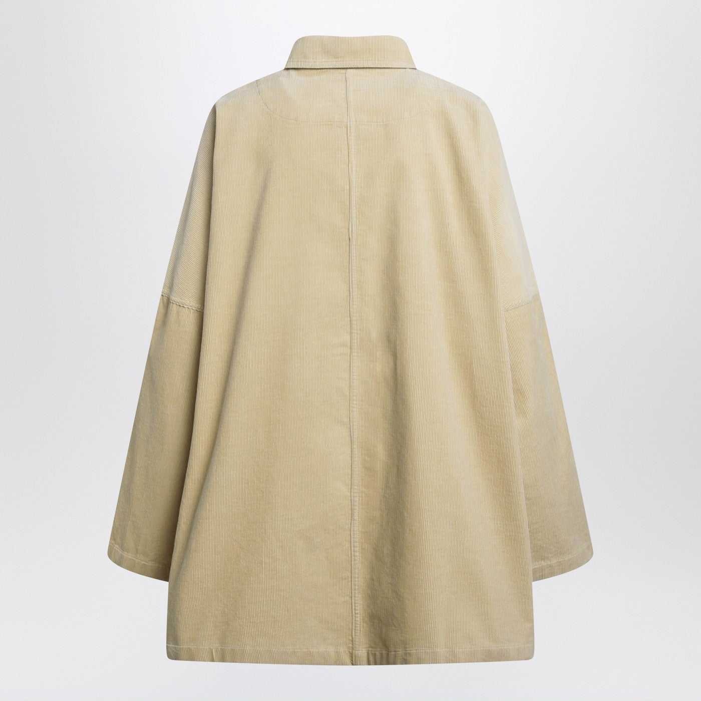 Toteme Beige Corduroy Overshirt Jacket Women TOTEME