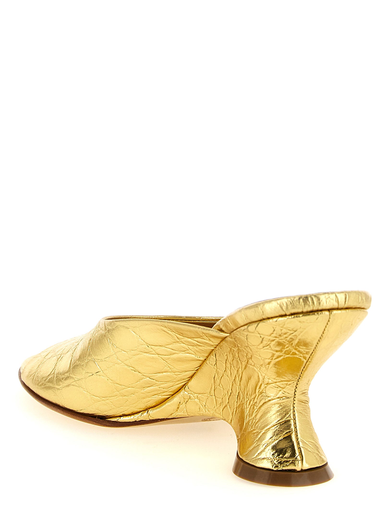 Dries Van Noten Women Curved Wedge Mules DRIES VAN NOTEN