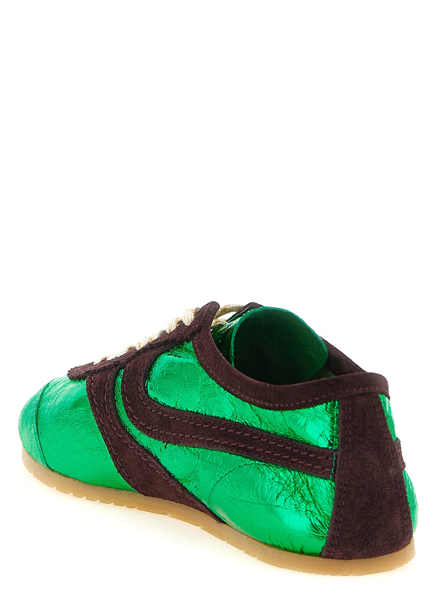 Dries Van Noten Women Laminated Leather Sneakers DRIES VAN NOTEN