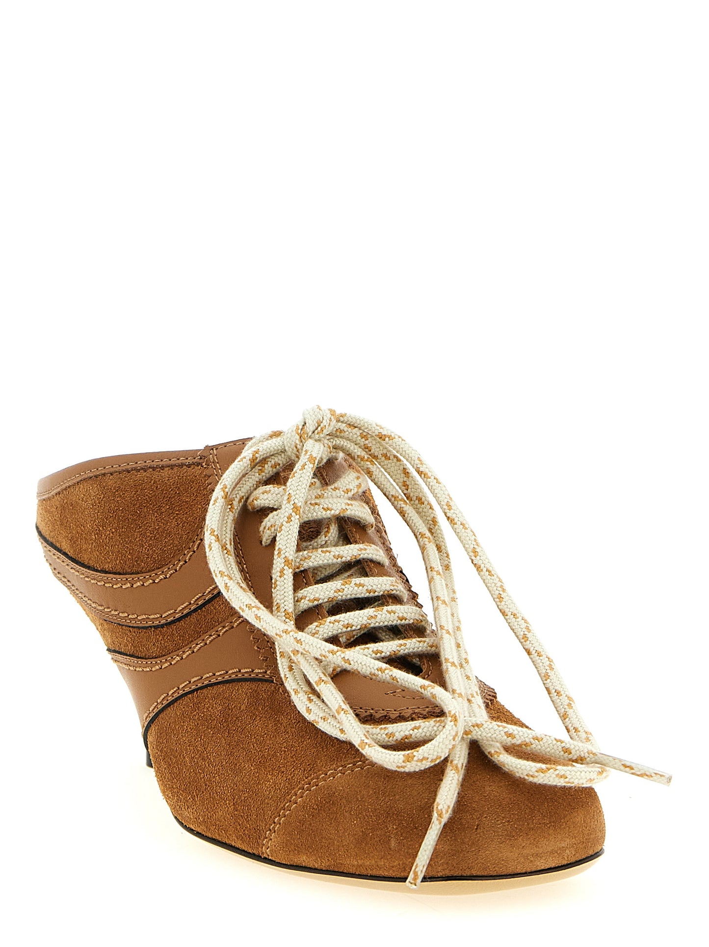 Dries Van Noten Women 'Heeled Suede' Sneakers DRIES VAN NOTEN