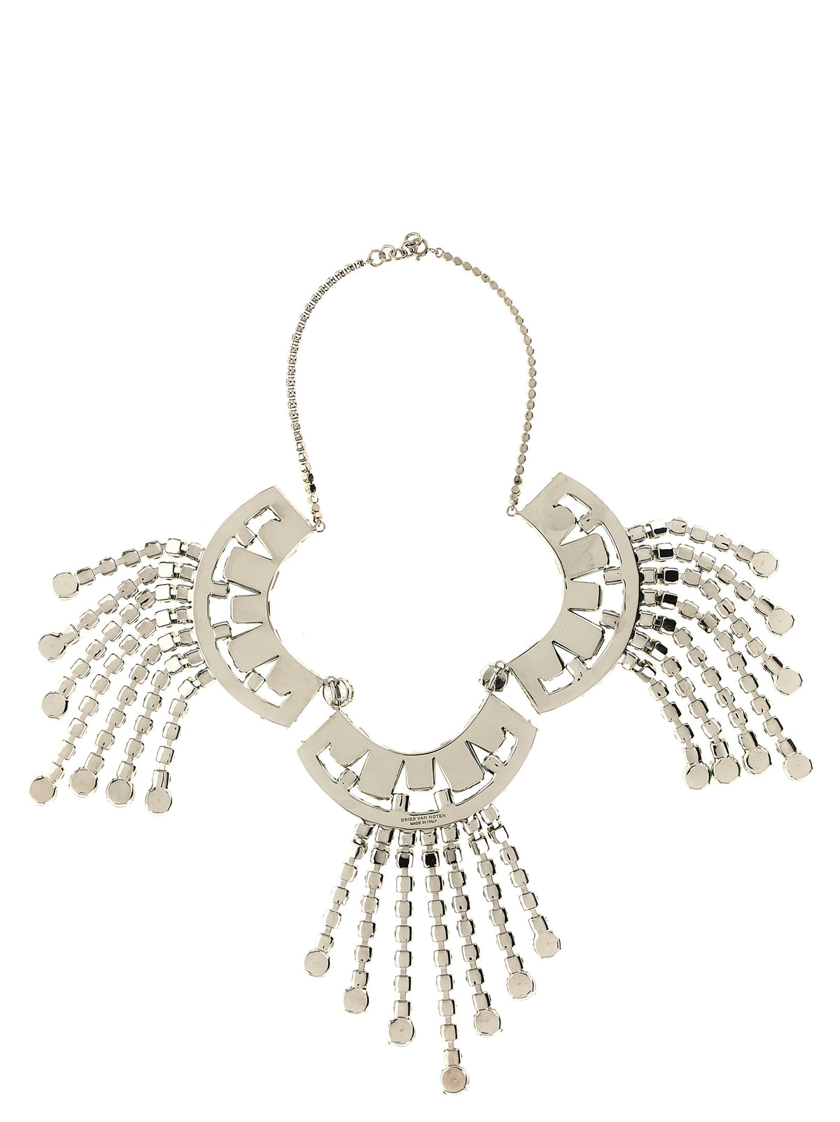 Dries Van Noten Women Maxi Necklace With Rhinestones