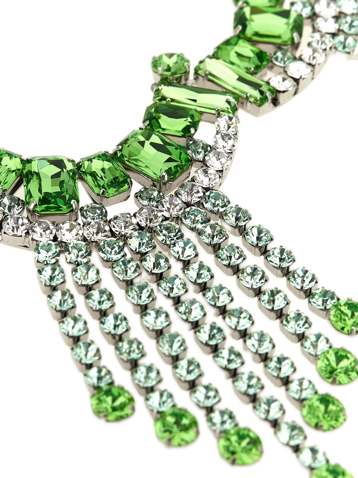 Dries Van Noten Women Maxi Necklace With Rhinestones
