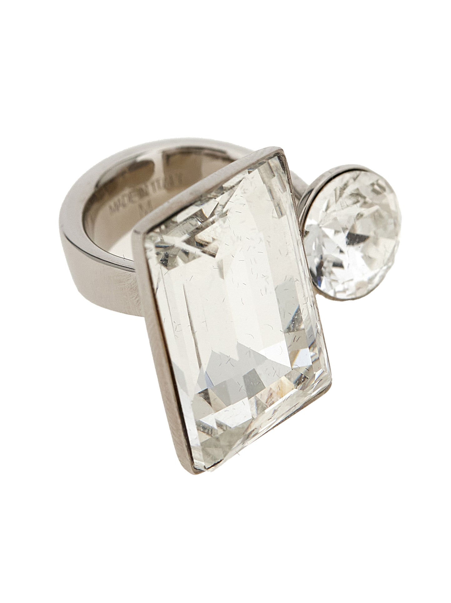 Dries Van Noten Women Open Ring With Crystals DRIES VAN NOTEN