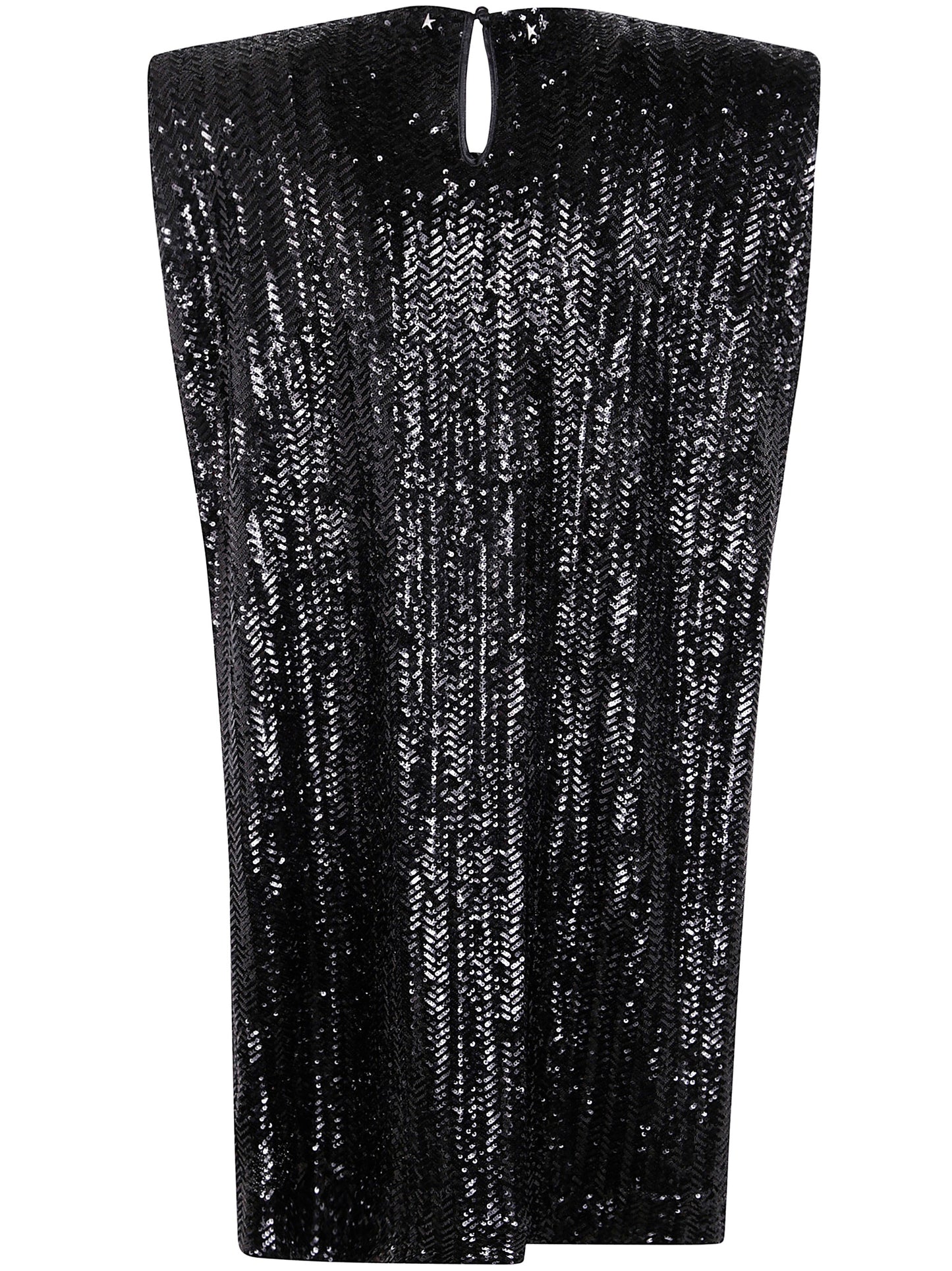 Golden Goose Women Journey W`S Sleeveless Tee Dress With Shoulderpads Full Paillettes GOLDEN GOOSE