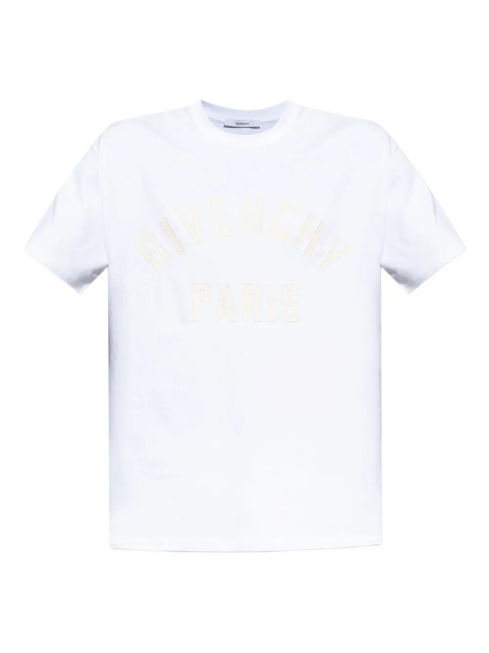Givenchy Men Givenchy Paris Embroidery Cotton T-Shirt GIVENCHY