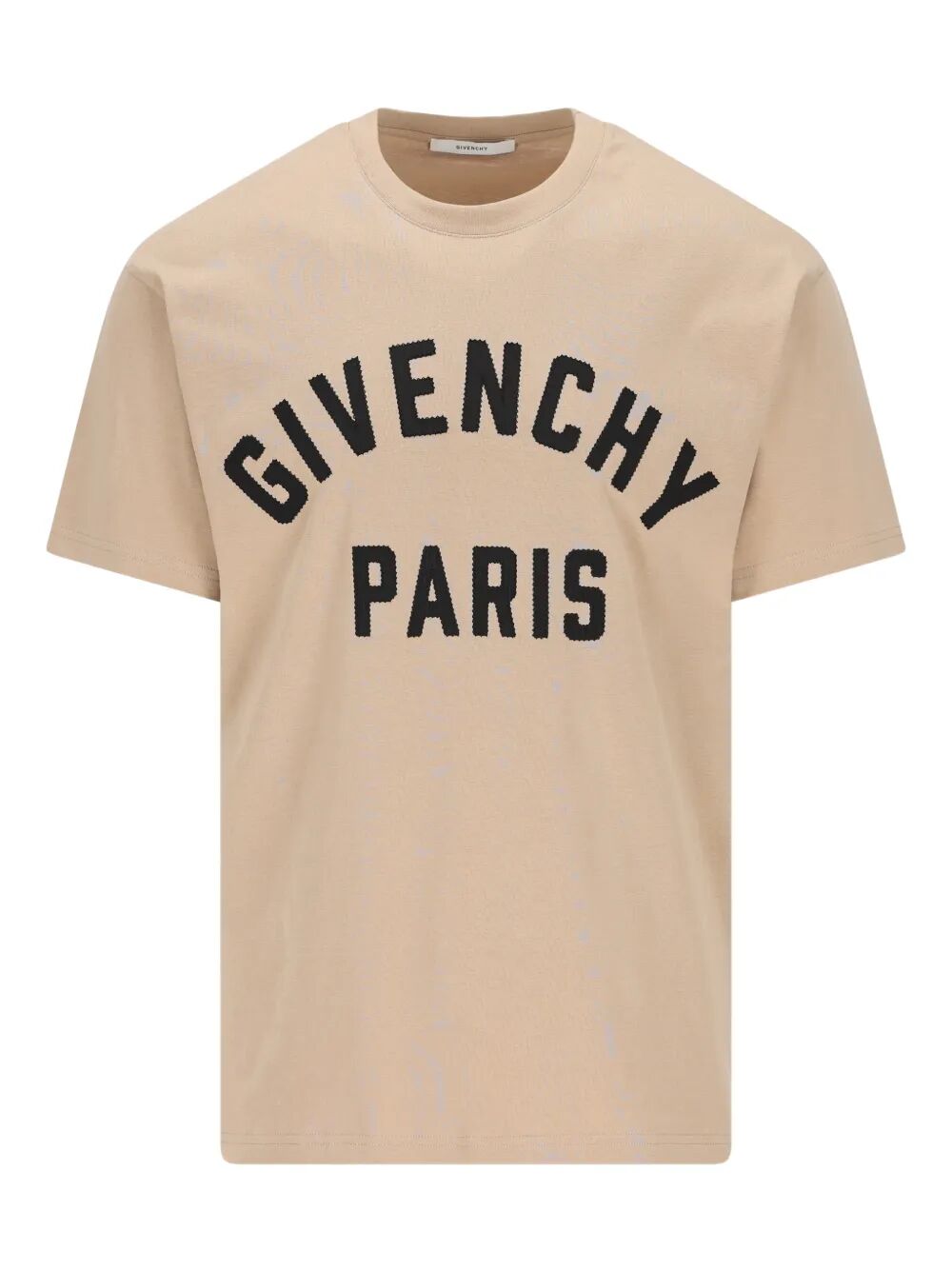Givenchy Men Givenchy Paris Embroidery Cotton T-Shirt GIVENCHY