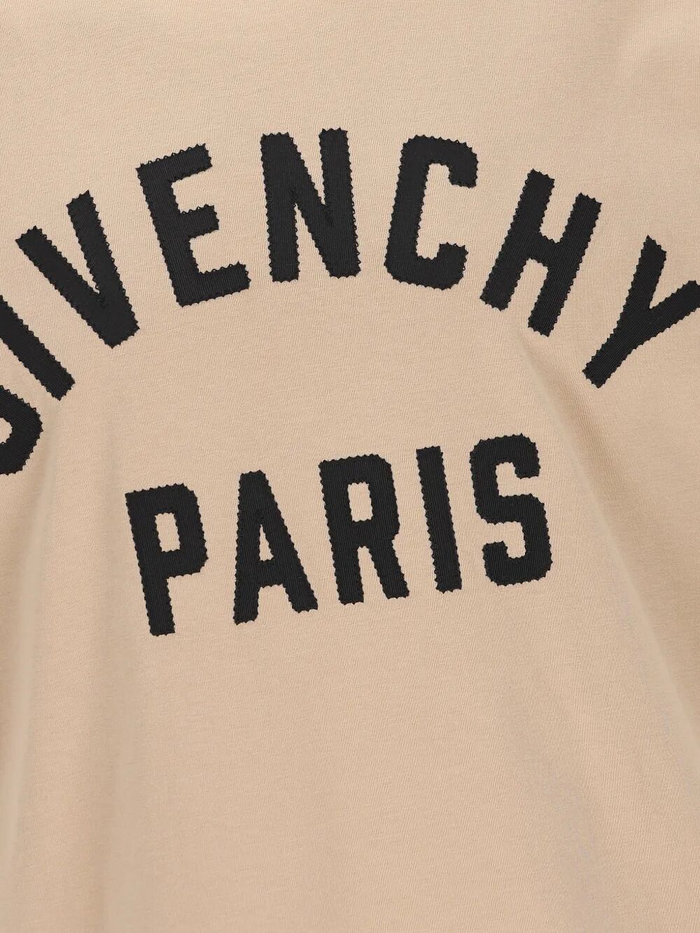 Givenchy Men Givenchy Paris Embroidery Cotton T-Shirt GIVENCHY