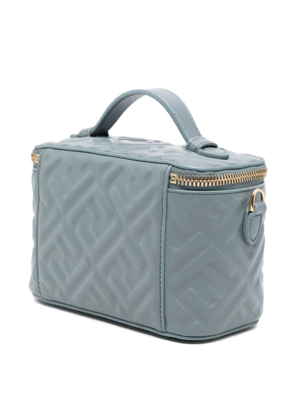 Fendi Women Fendi Vanity Nappa Leather Bag With Ff Motif FENDI