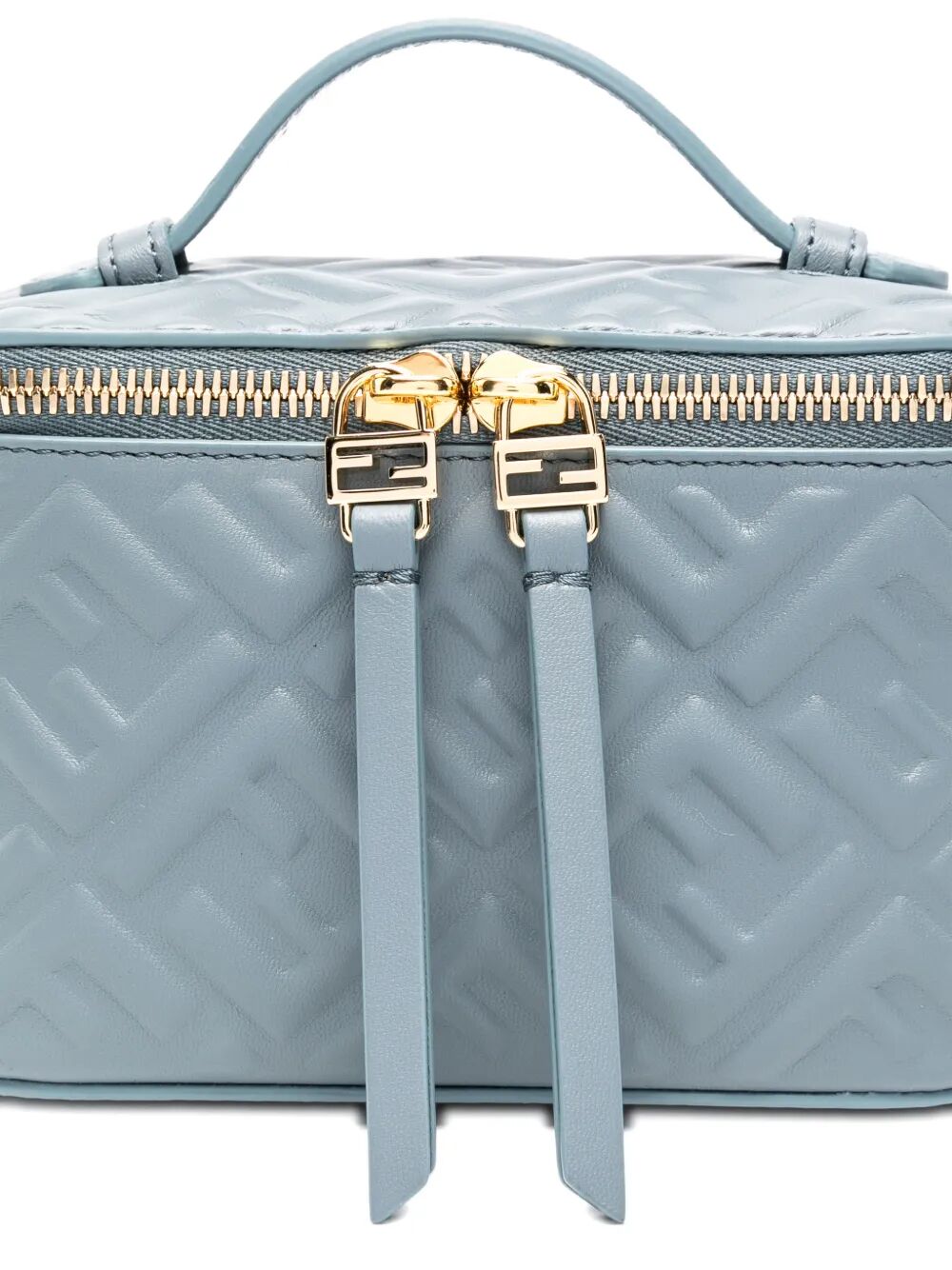 Fendi Women Fendi Vanity Nappa Leather Bag With Ff Motif FENDI