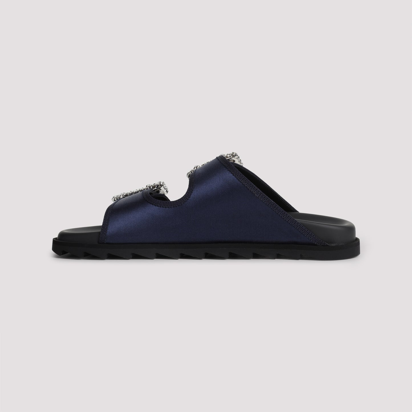 Roger Vivier Slidy Strass Bord Gros Mules Women ROGER VIVIER