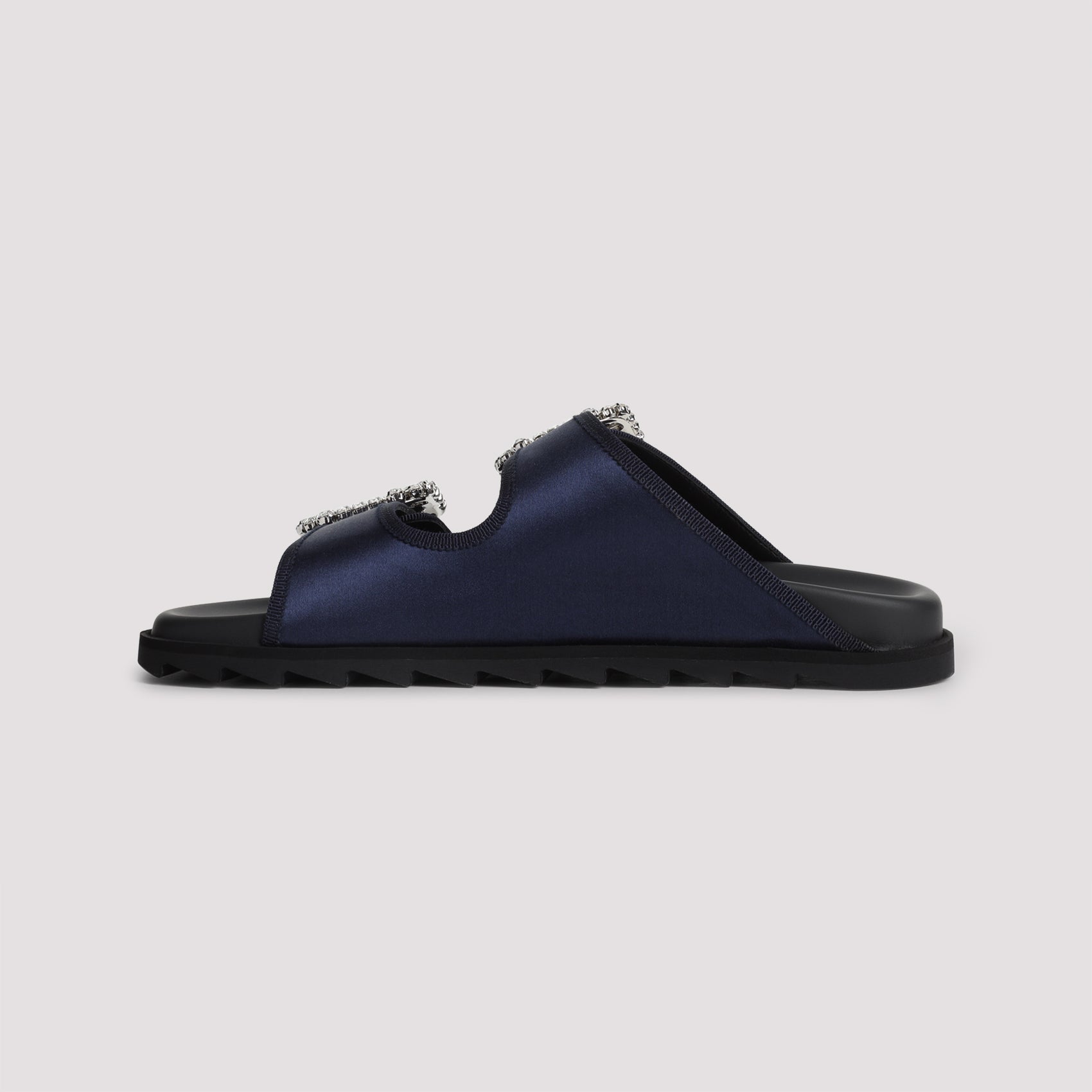 Roger Vivier Slidy Strass Bord Gros Mules Women ROGER VIVIER