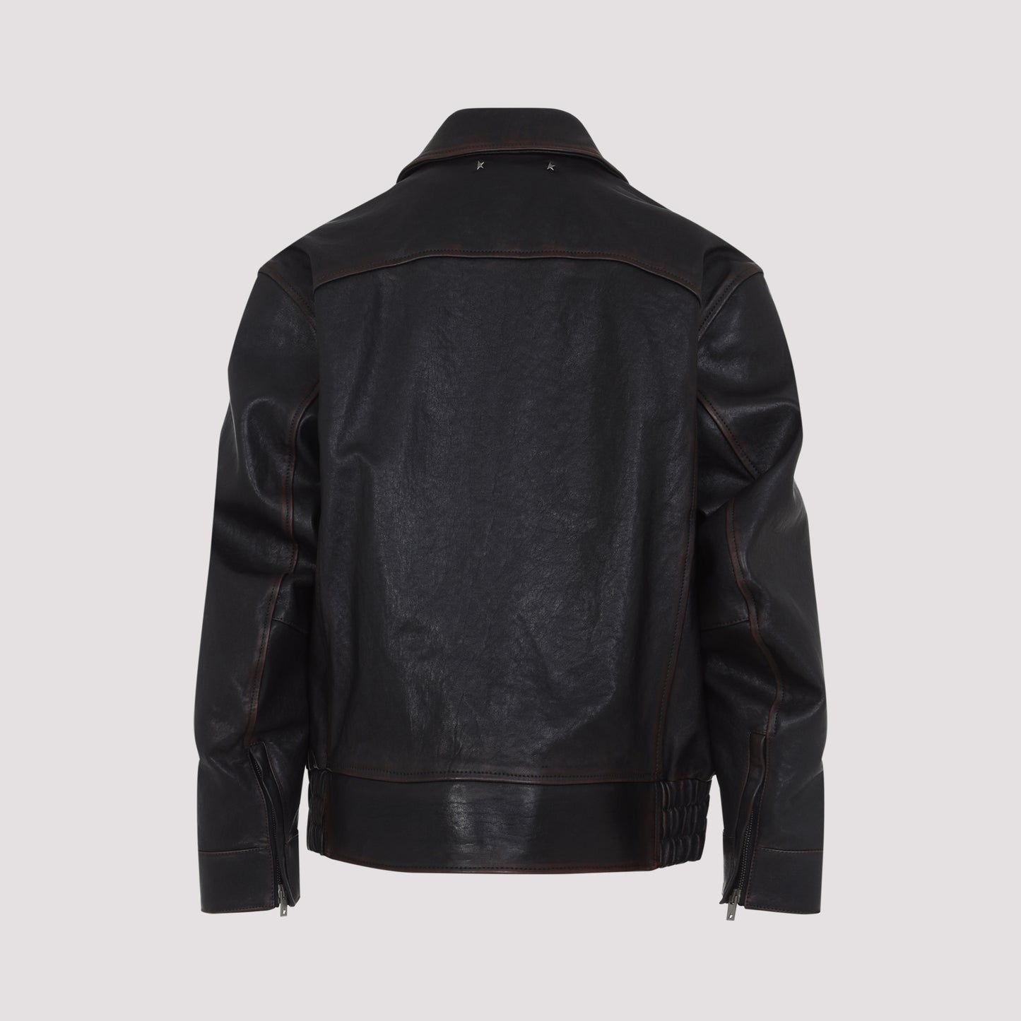 Golden Goose Prince Nappa Leather Bomber Jacket Men GOLDEN GOOSE