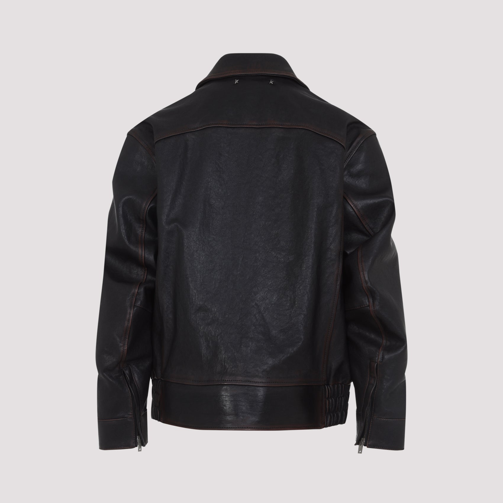 Golden Goose Prince Nappa Leather Bomber Jacket Men GOLDEN GOOSE
