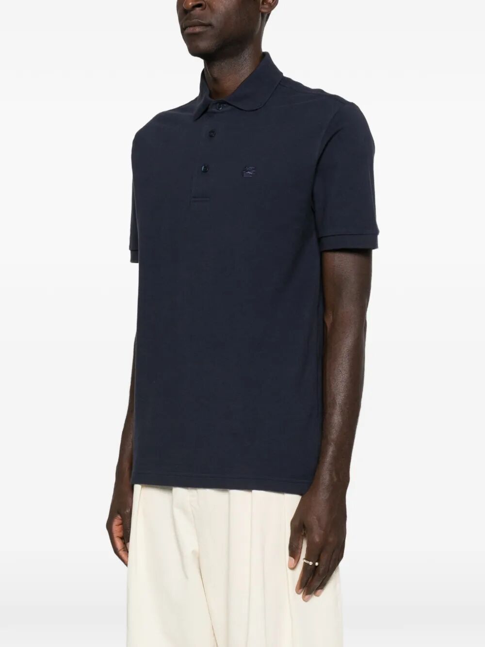 Etro Men Cotton Piqué Polo Shirt ETRO