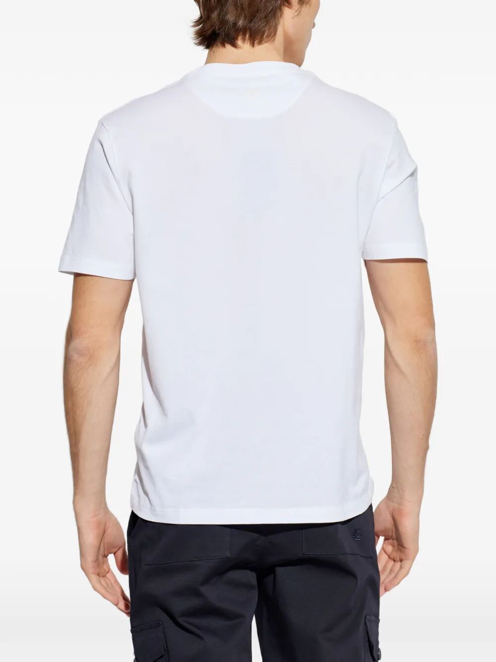 Etro Men Floral-Print Cotton T-Shirt ETRO