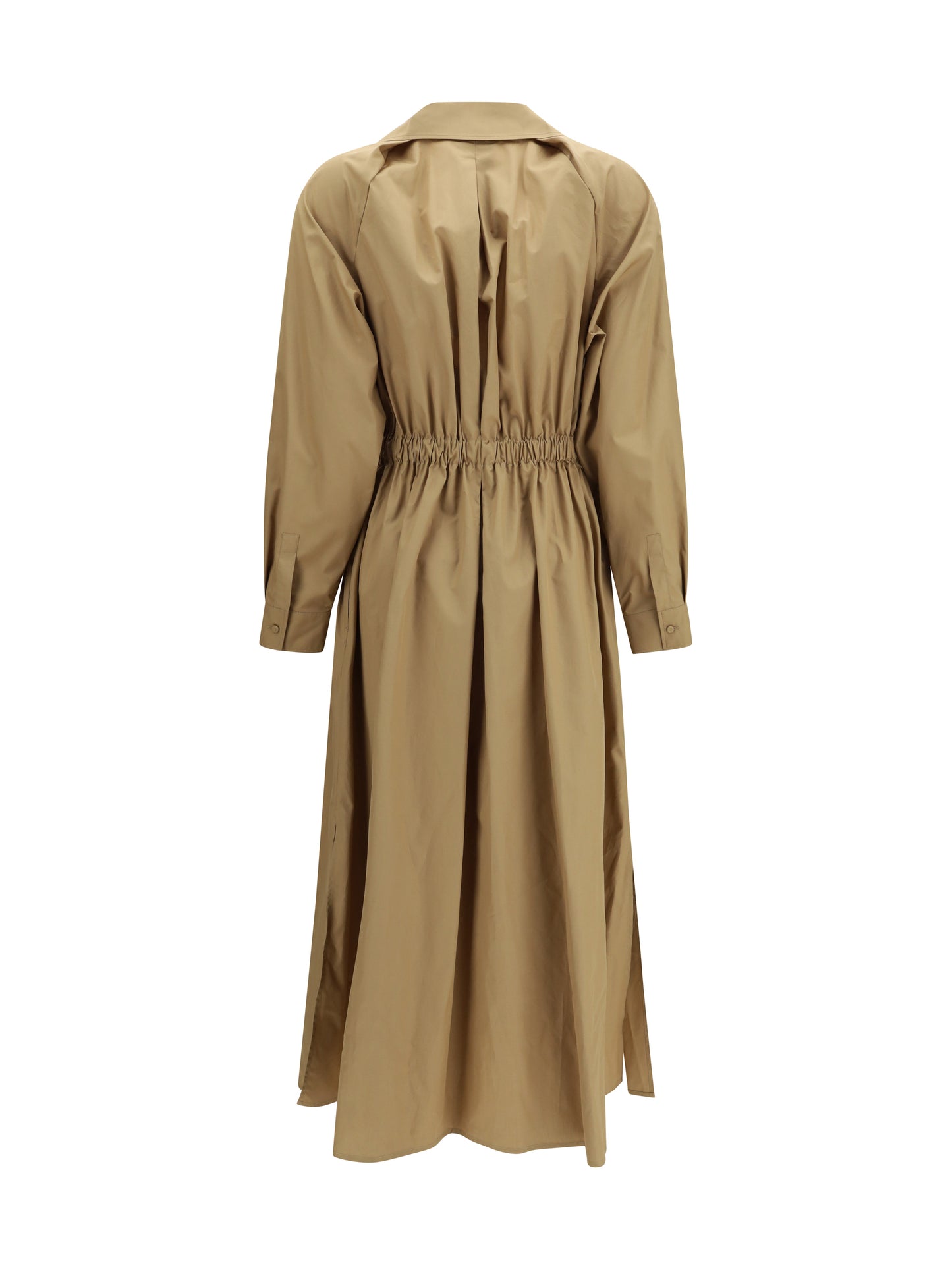 Max Mara Women Pedaggi Midi Dress In Cotton Poplin MAX MARA