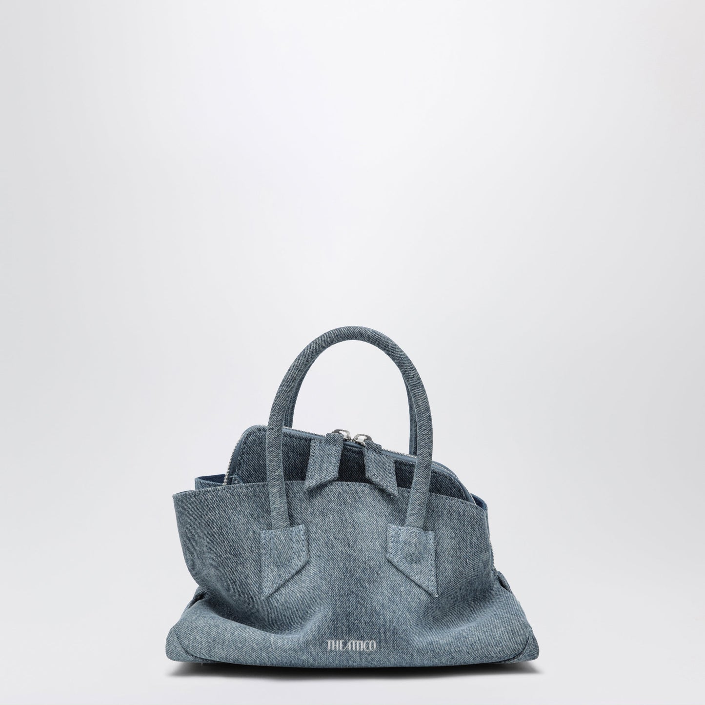 The Attico La Passeggiata Mini Bag In Washed Denim Women THE ATTICO