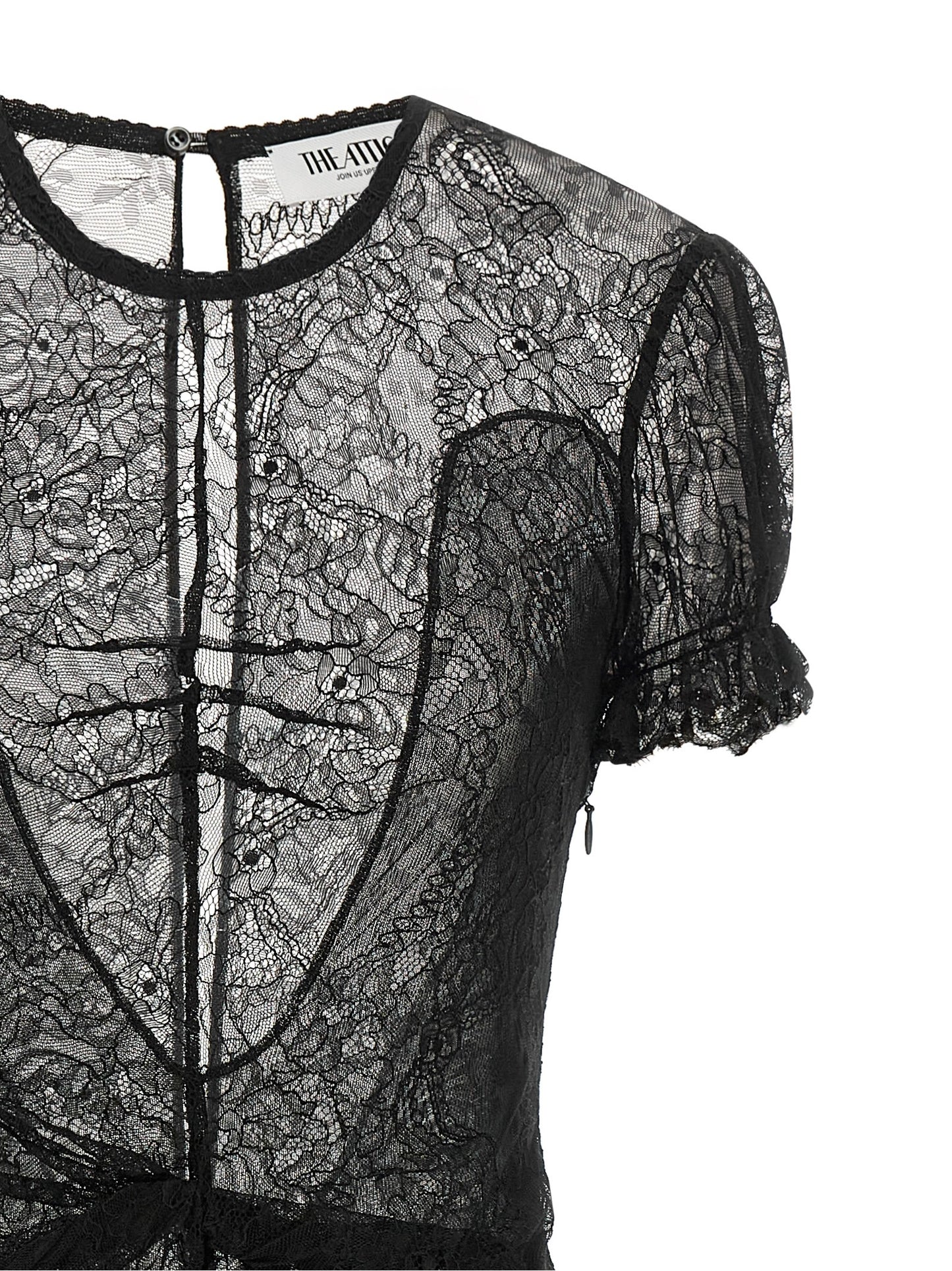 The Attico Women Lace Dress THE ATTICO