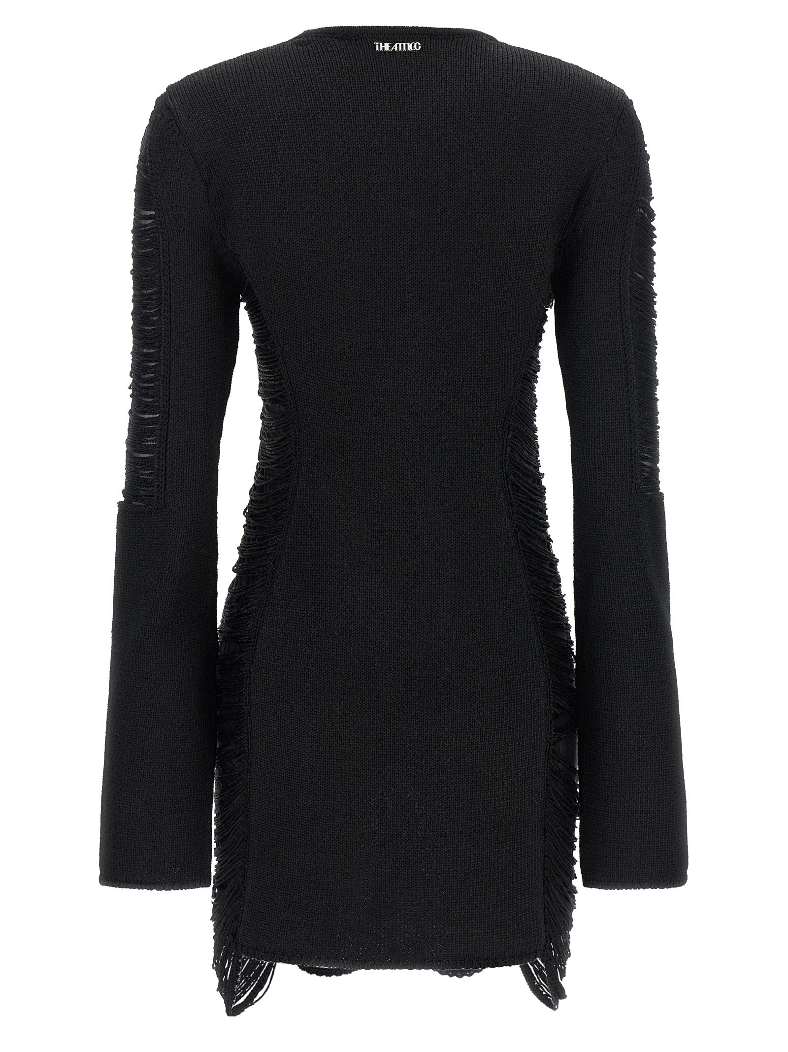 The Attico Women Fringed Dress THE ATTICO