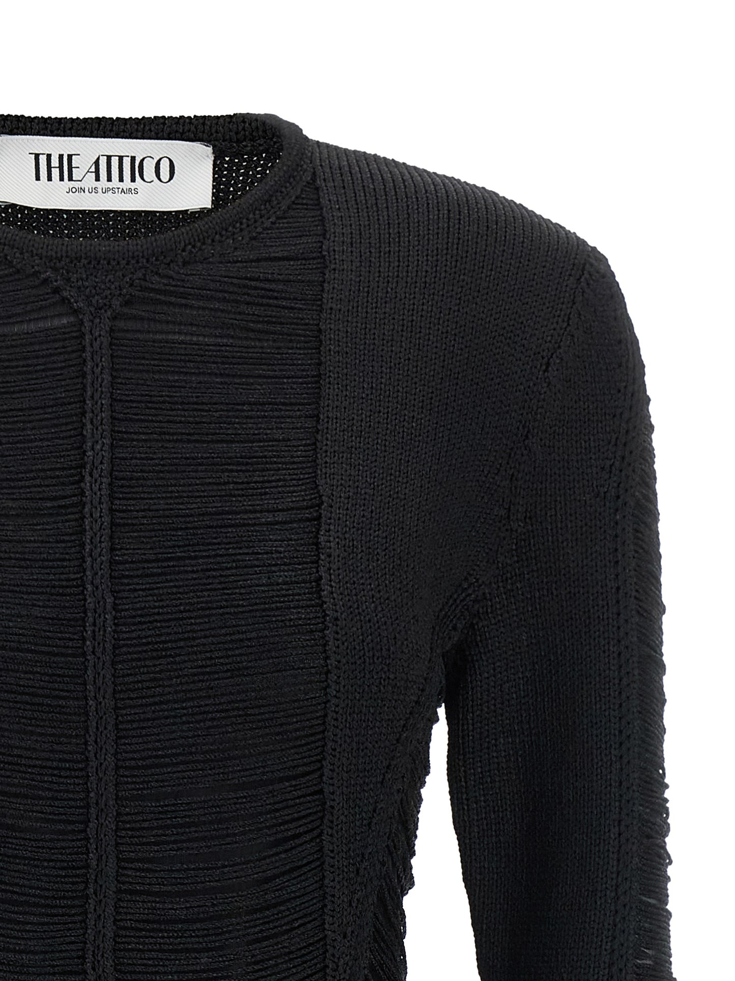 The Attico Women Fringed Dress THE ATTICO