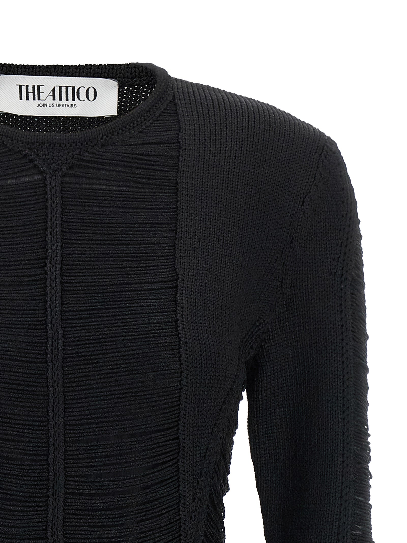 The Attico Women Fringed Dress THE ATTICO