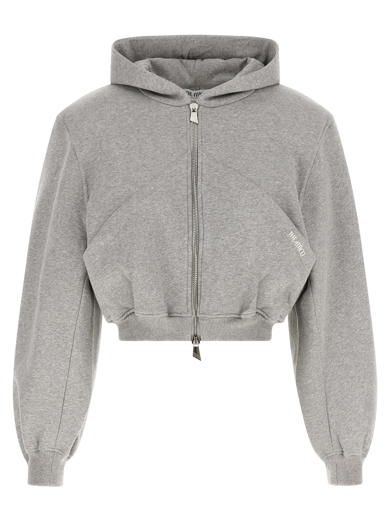 The Attico Women Cropped Hoodie THE ATTICO